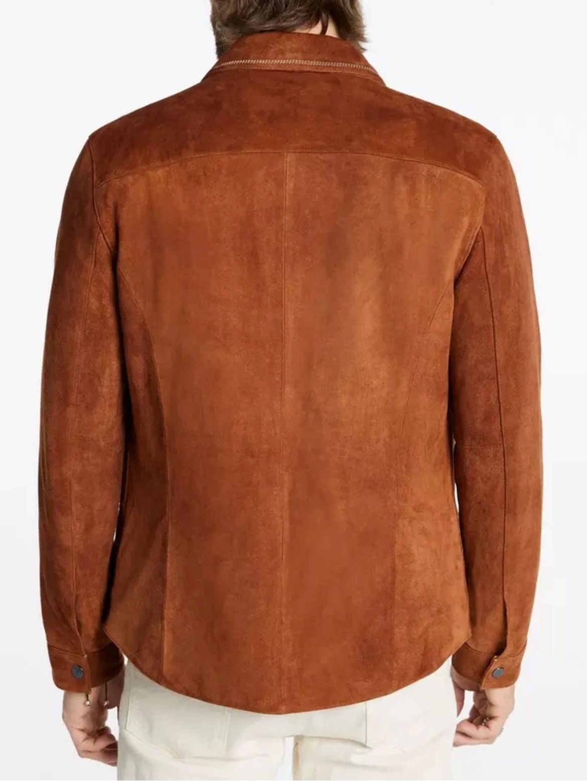 John Varvatos Emmons Suede Jacket EU 48 USA 38 Size US M / EU 48-50 / 2 - 4 Thumbnail