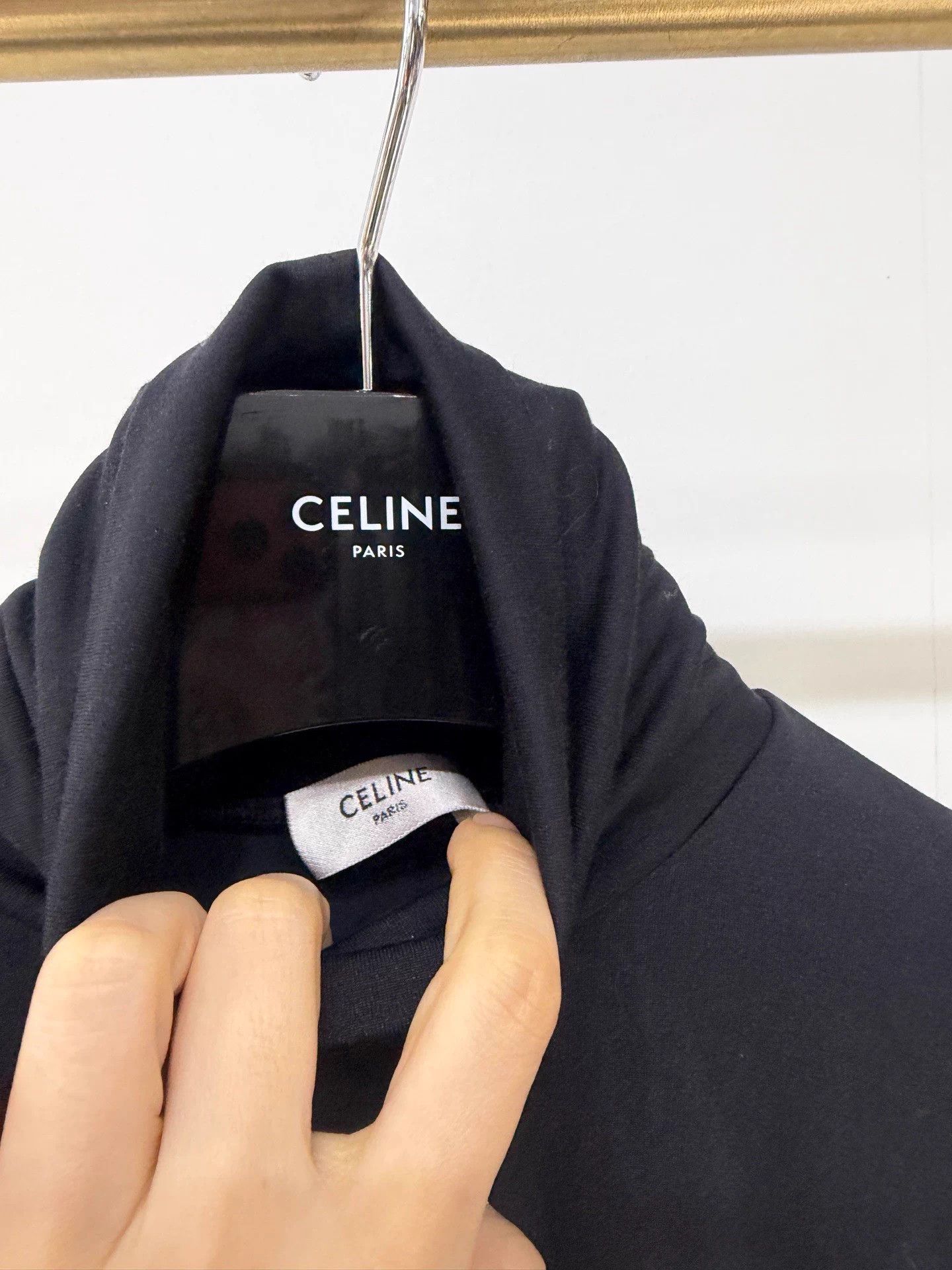 Celine Celine 26SS Arc de Triomphe Turtleneck Longsleeve Tee XS New Size XS / US 0-2 / IT 36-38 - 2 Thumbnail