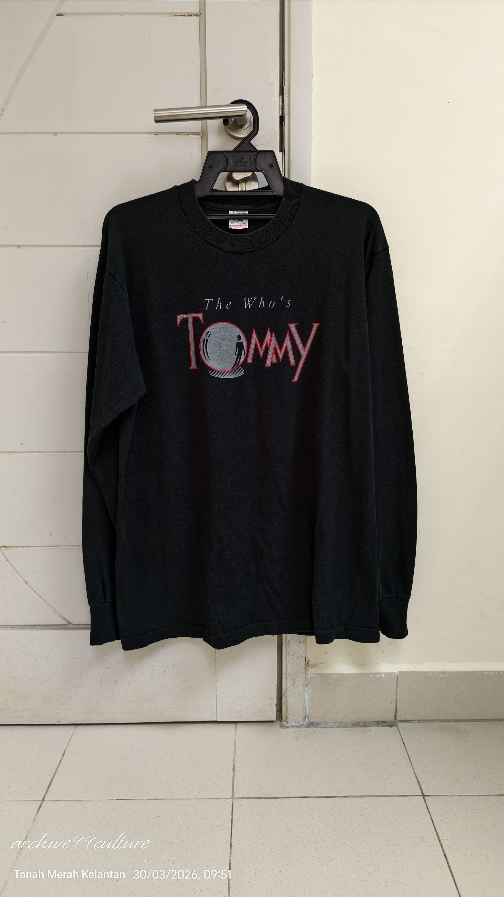 Band Tees Vintage 1992 The Who’s Tommy Musical La Jolla playhouse tee Size US L / EU 52-54 / 3 - 11 Thumbnail