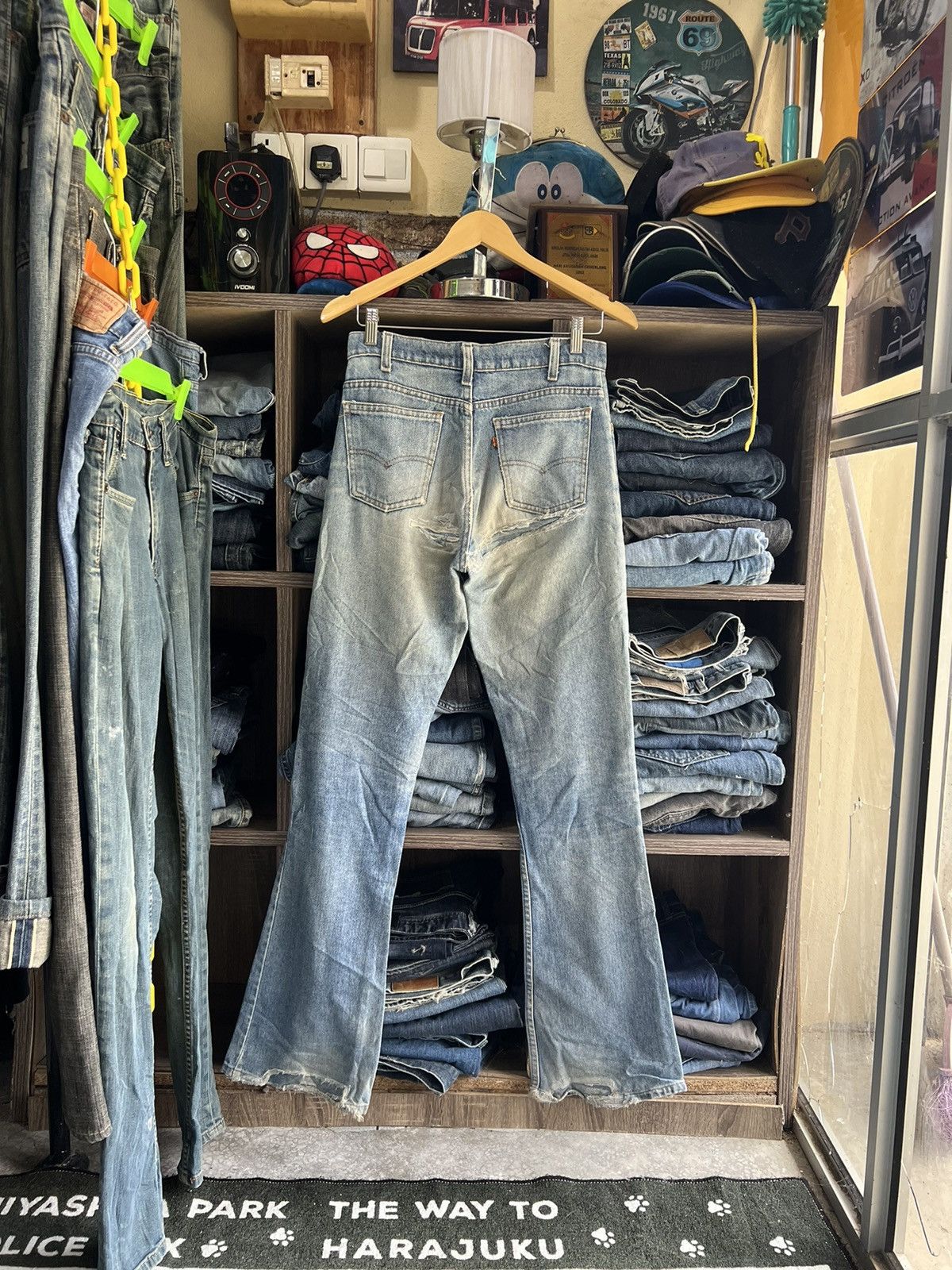 Levi's Vintage Clothing 🔥Vintage Levis Distressed Denim Made in Usa Size US 29 - 2 Thumbnail
