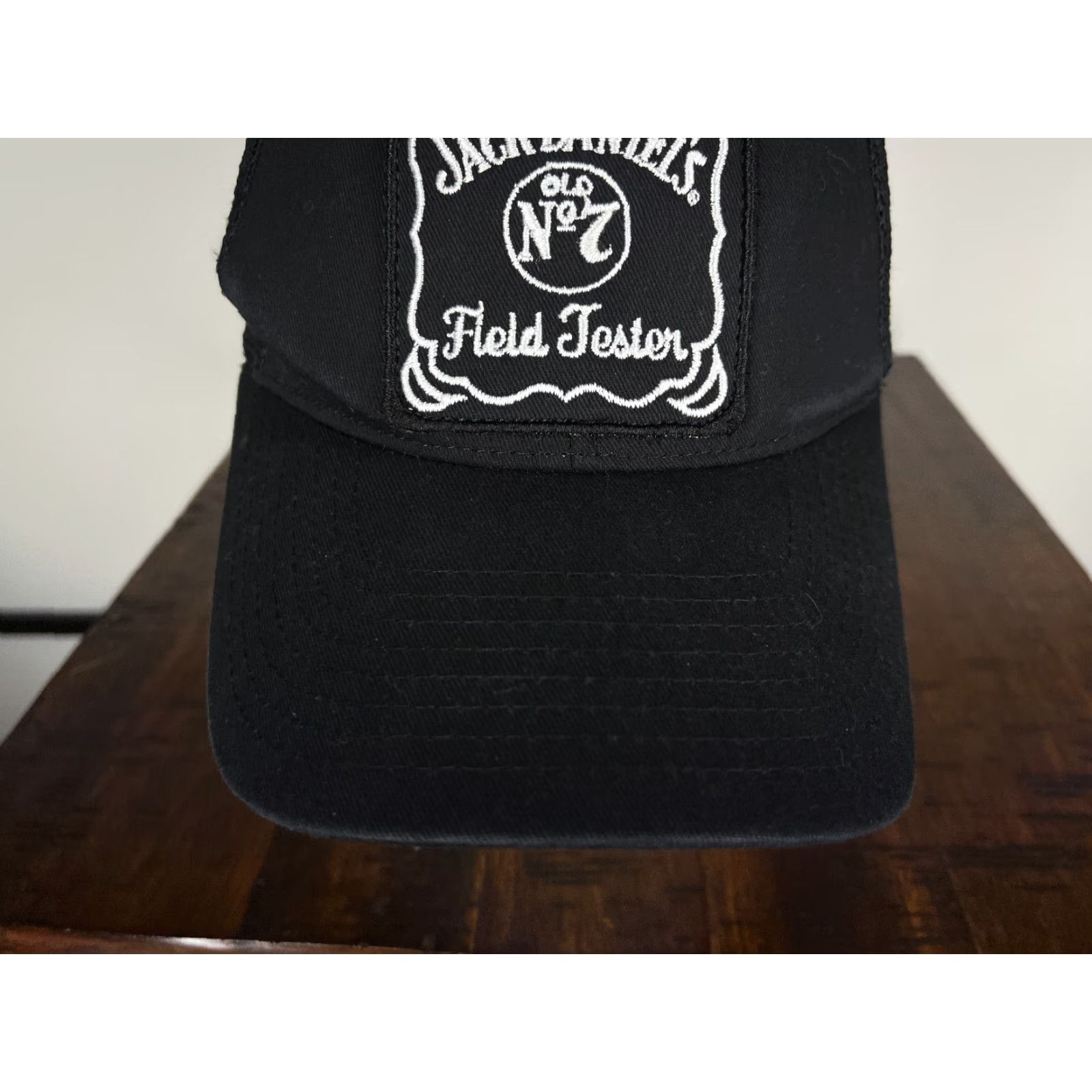 Vintage Jack Daniel's Hat Cap Trucker Adjustable One Size Adult Black Cotton Polyester Men Mens Cap Hat Size ONE SIZE - 3 Thumbnail