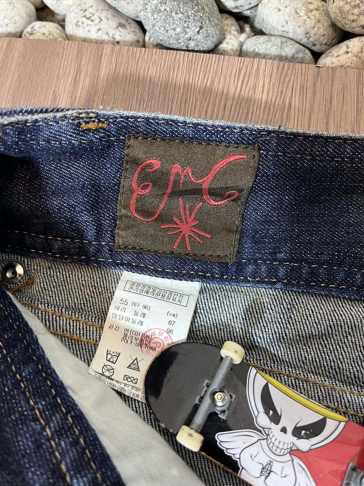 Beauty Beast × Leather × Seditionaries ENC leather strap pocket brocade panelled emboirdery denim Size US 30 / EU 46 - 9 Thumbnail