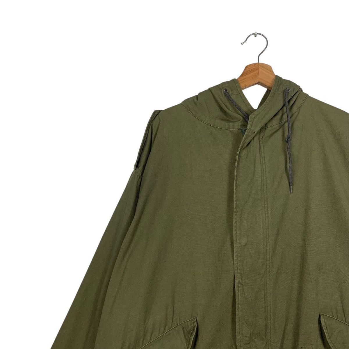 Japanese Brand Cab Clothing Military Parka Jacket Size US L / EU 52-54 / 3 - 6 Thumbnail