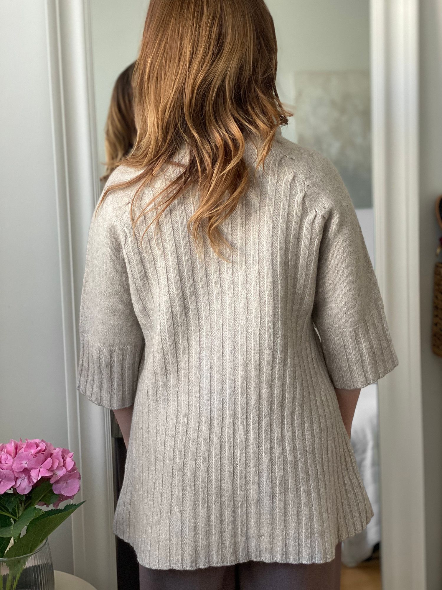 Other Stefanel sweater tunic, gray woolen sweater Size M / US 6-8 / IT 42-44 - 3 Thumbnail