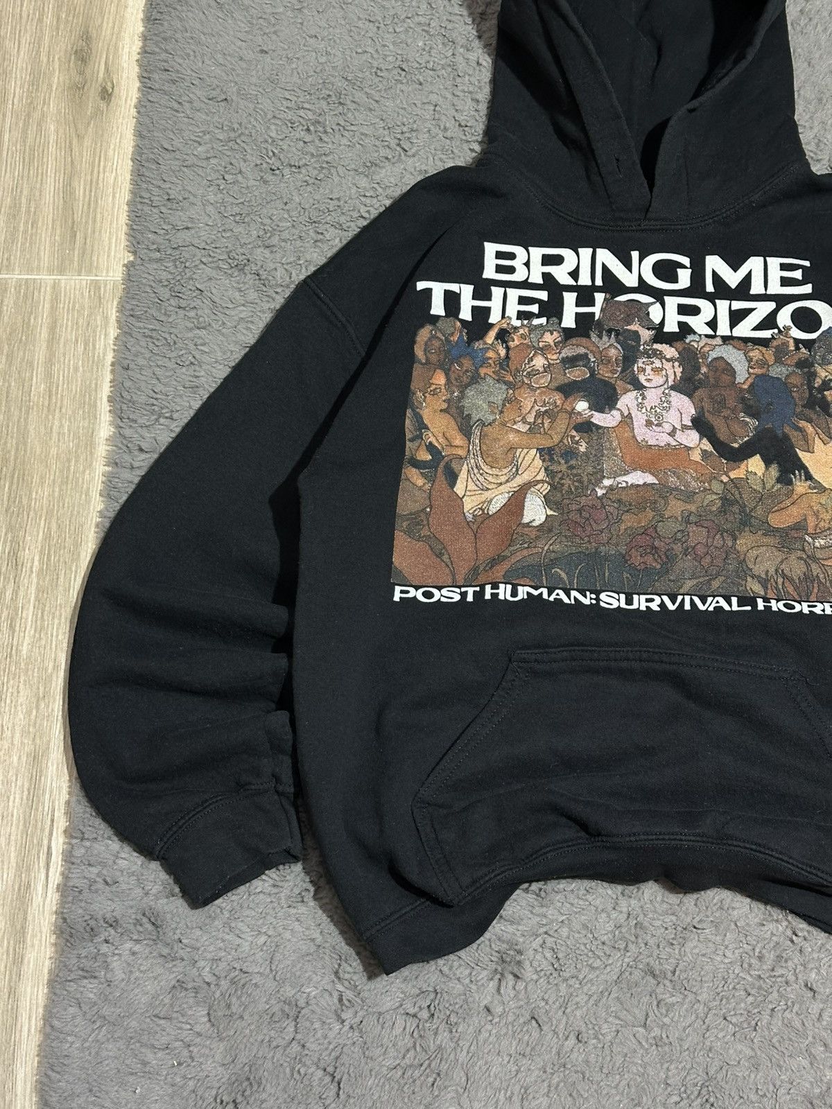Band Tees Bring Me The Horizon Post Human Survival Horror Tour Hoodie Size US M / EU 48-50 / 2 - 3 Thumbnail