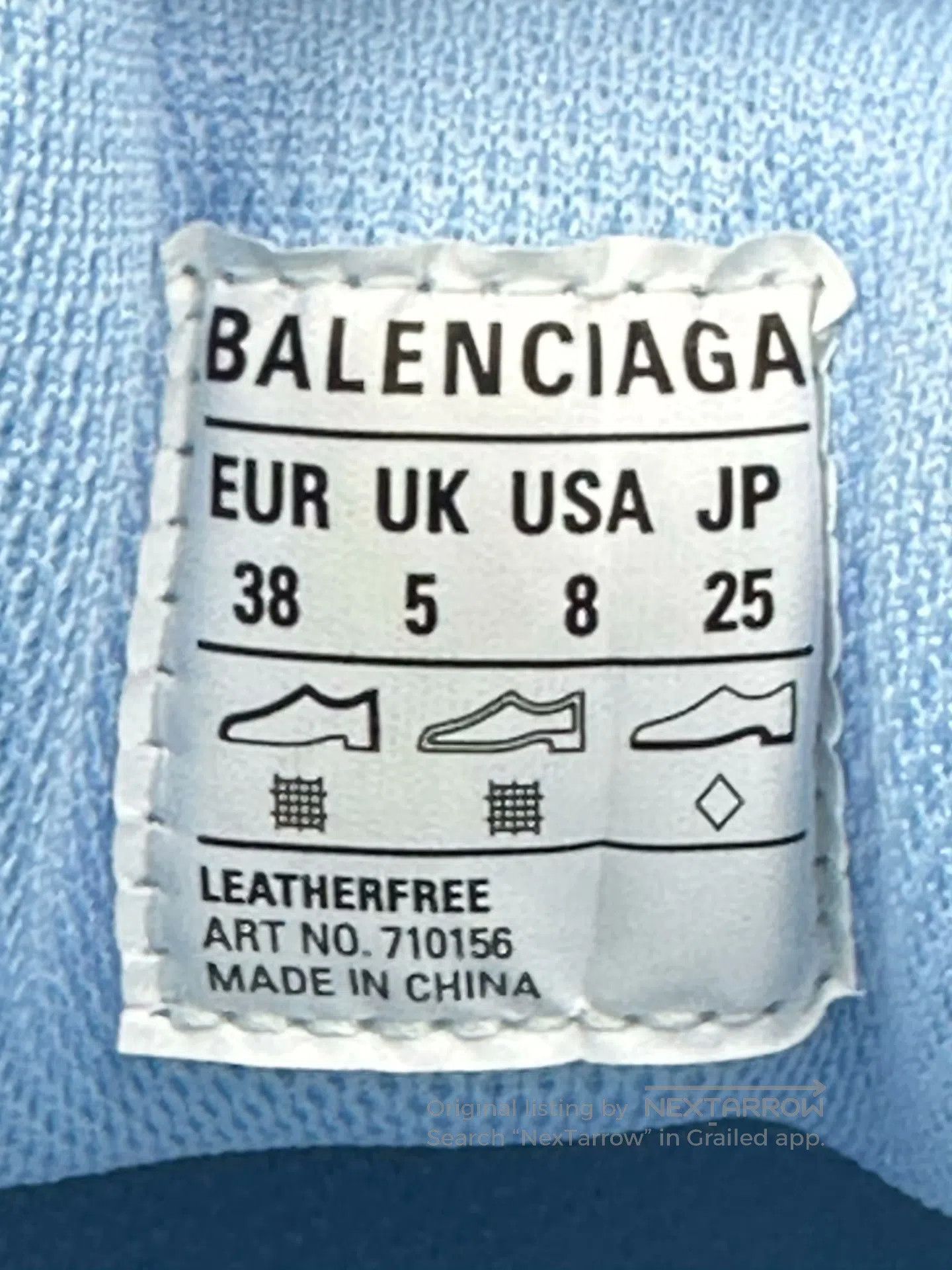 Balenciaga Balenciaga Blue Dad Shoes| Size US 7.5 / IT 37.5 - 6 Thumbnail