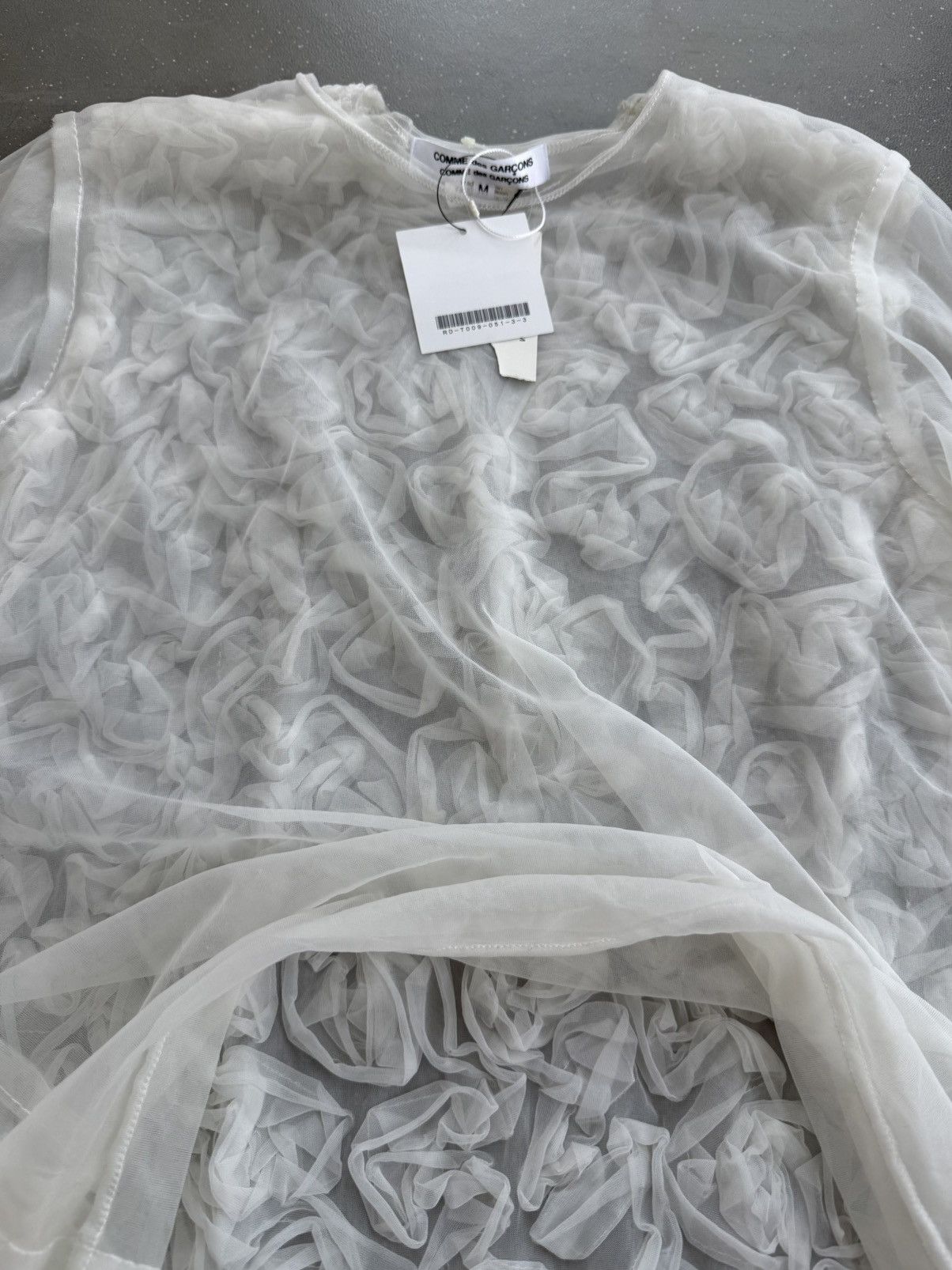 Comme des Garcons Comme des garçons 2009 nylon tshirt Size US M / EU 48-50 / 2 - 18 Thumbnail