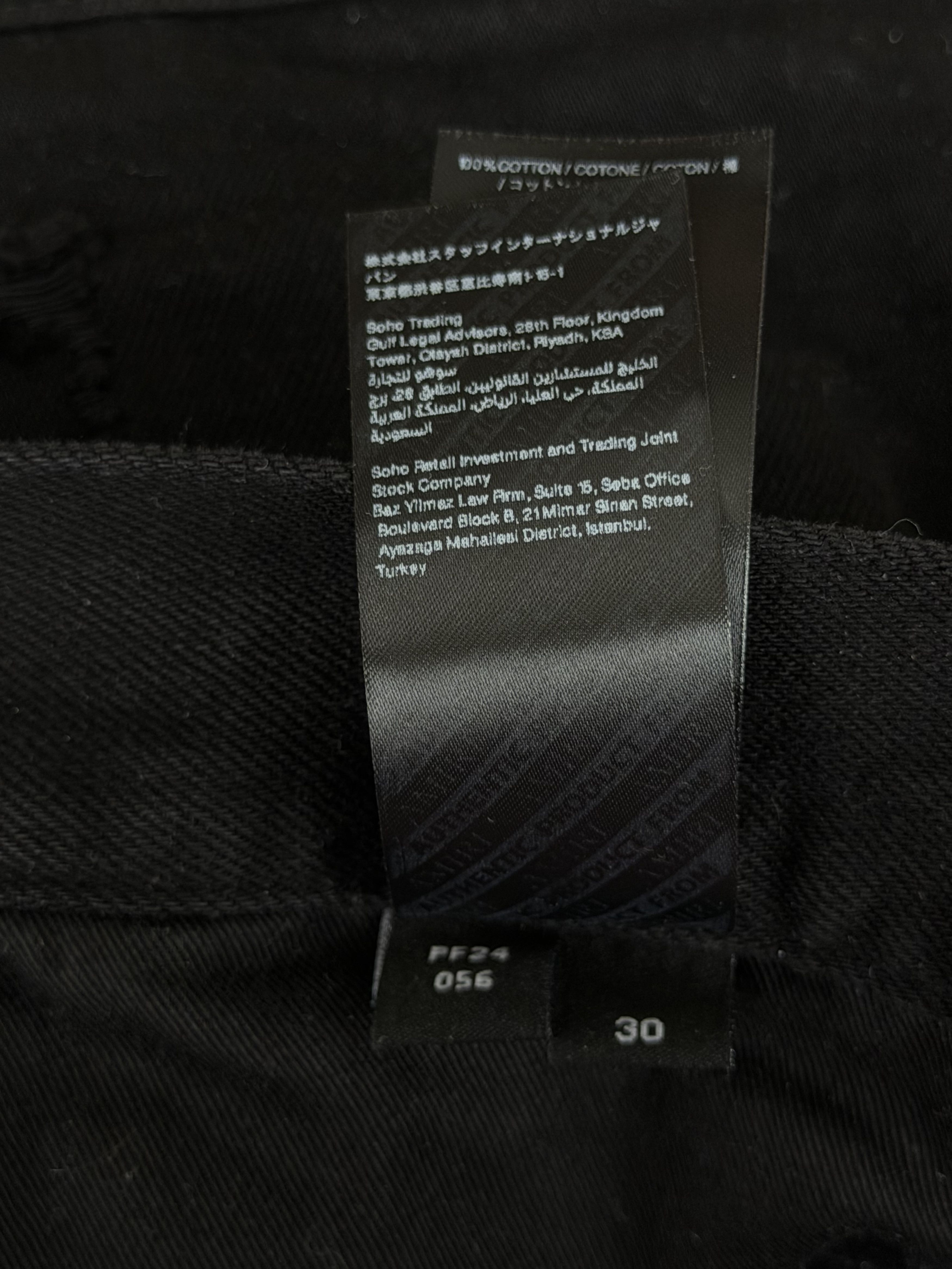 Amiri Amiri Black Double Knee Carpenter Pants Size US 30 / EU 46 - 6 Thumbnail