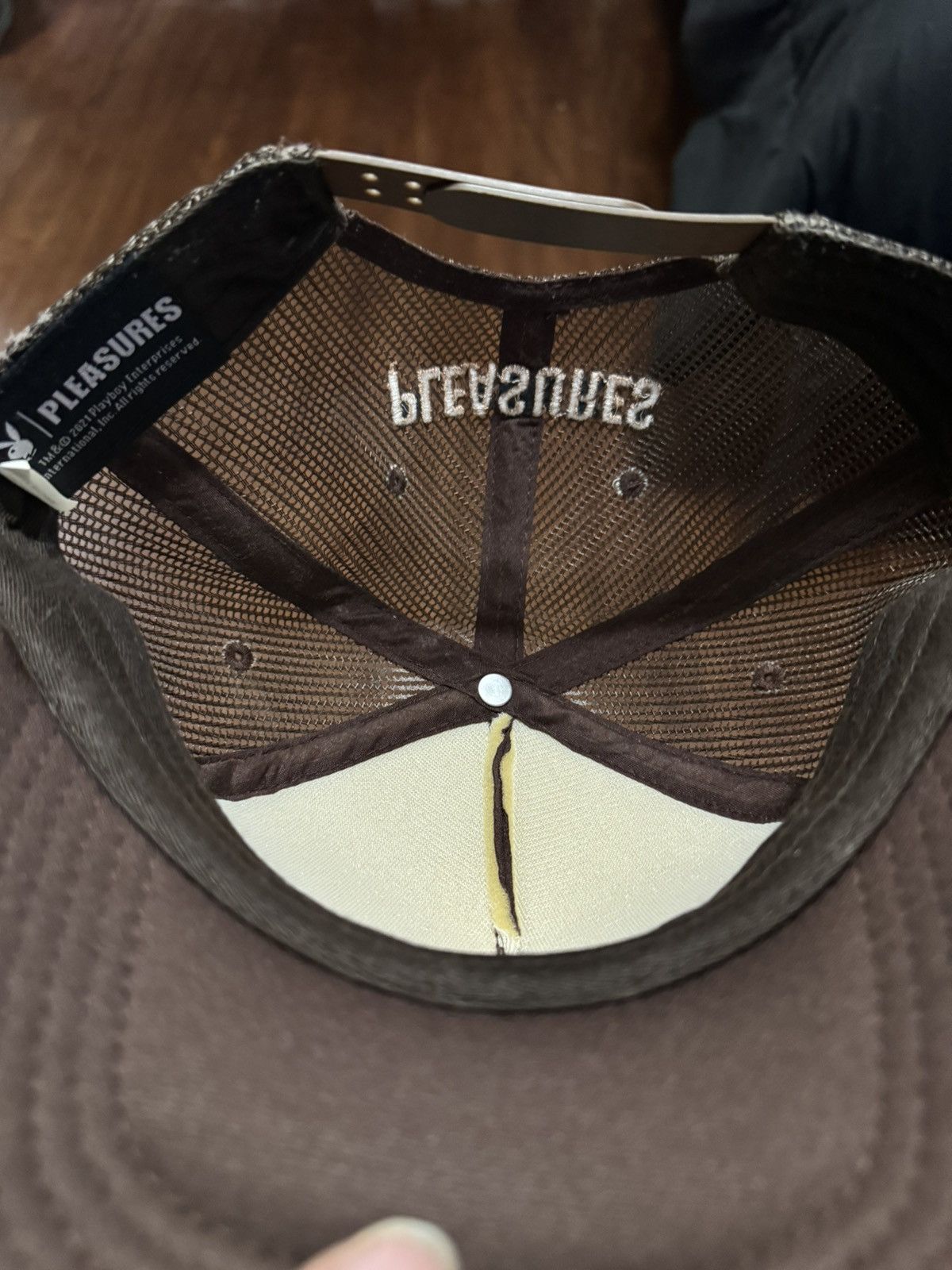 Playboy × Pleasures Pleasures X Playboy Hat Size ONE SIZE - 5 Thumbnail