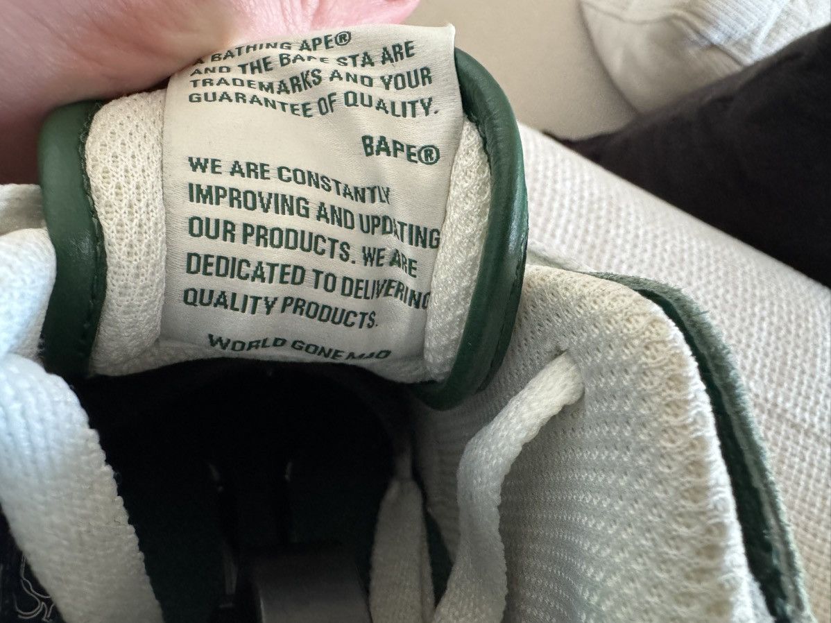 Bape Dark green Sk8sta Size US 6 / EU 39 - 12 Thumbnail
