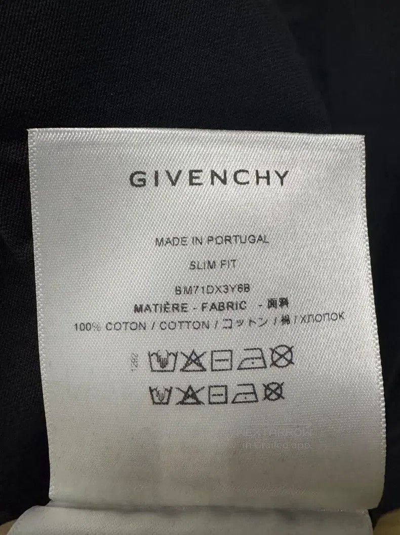 Givenchy Givenchy SS22 Men's Logo Letter Embroidered Trim Size US S / EU 44-46 / 1 - 6 Thumbnail