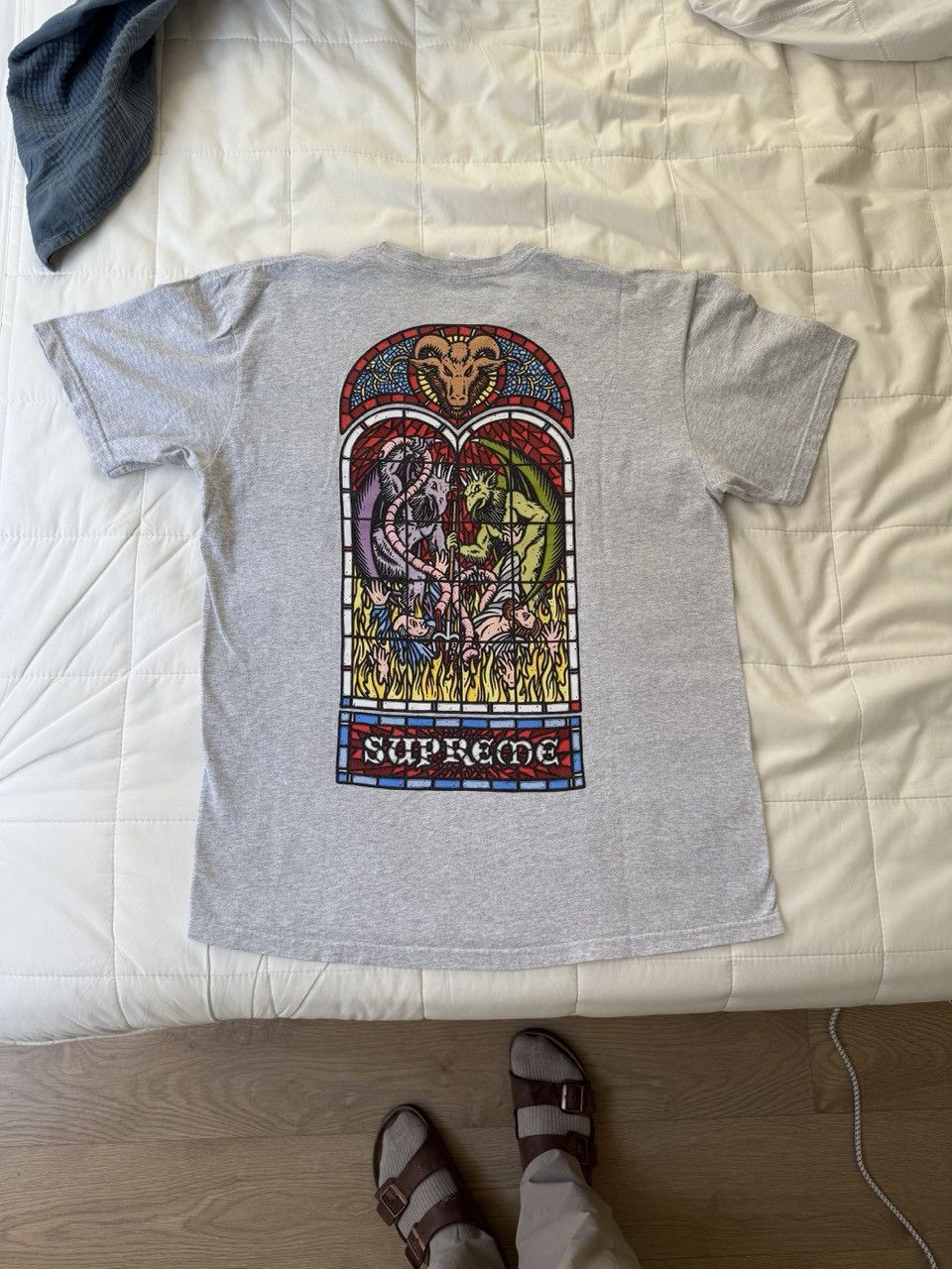 Supreme Supreme Worship tee Size US L / EU 52-54 / 3 - 5 Thumbnail