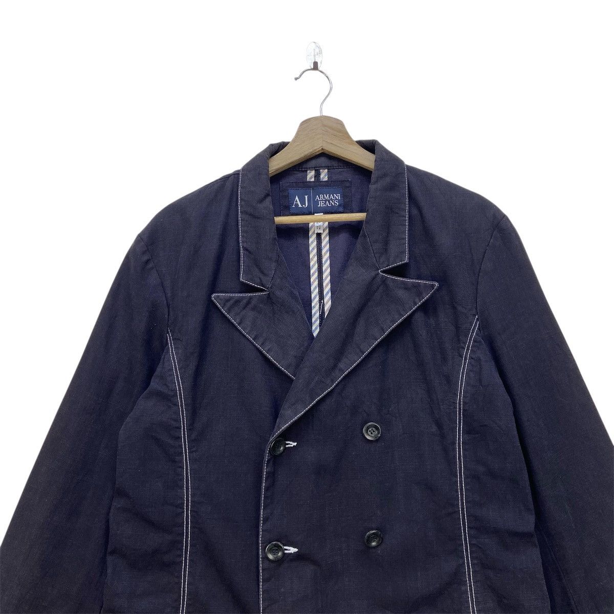 Armani Made in Italy Armani Jeans Workwear Chore Jacket Size US S / EU 44-46 / 1 - 4 Thumbnail