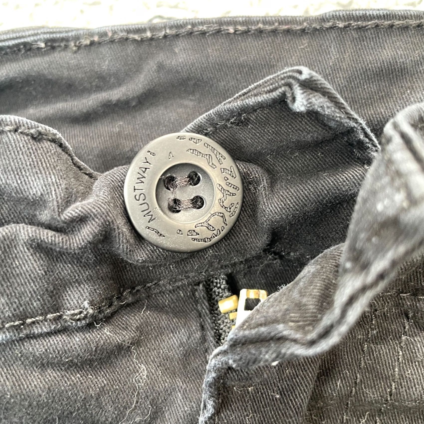 Vintage Must Way Pants Womens 32 Black Cargo Army Utility Military Multi Combat Tactical Pants Casual Travel City 90s? Size 24" / US 00 / IT 34 - 3 Thumbnail