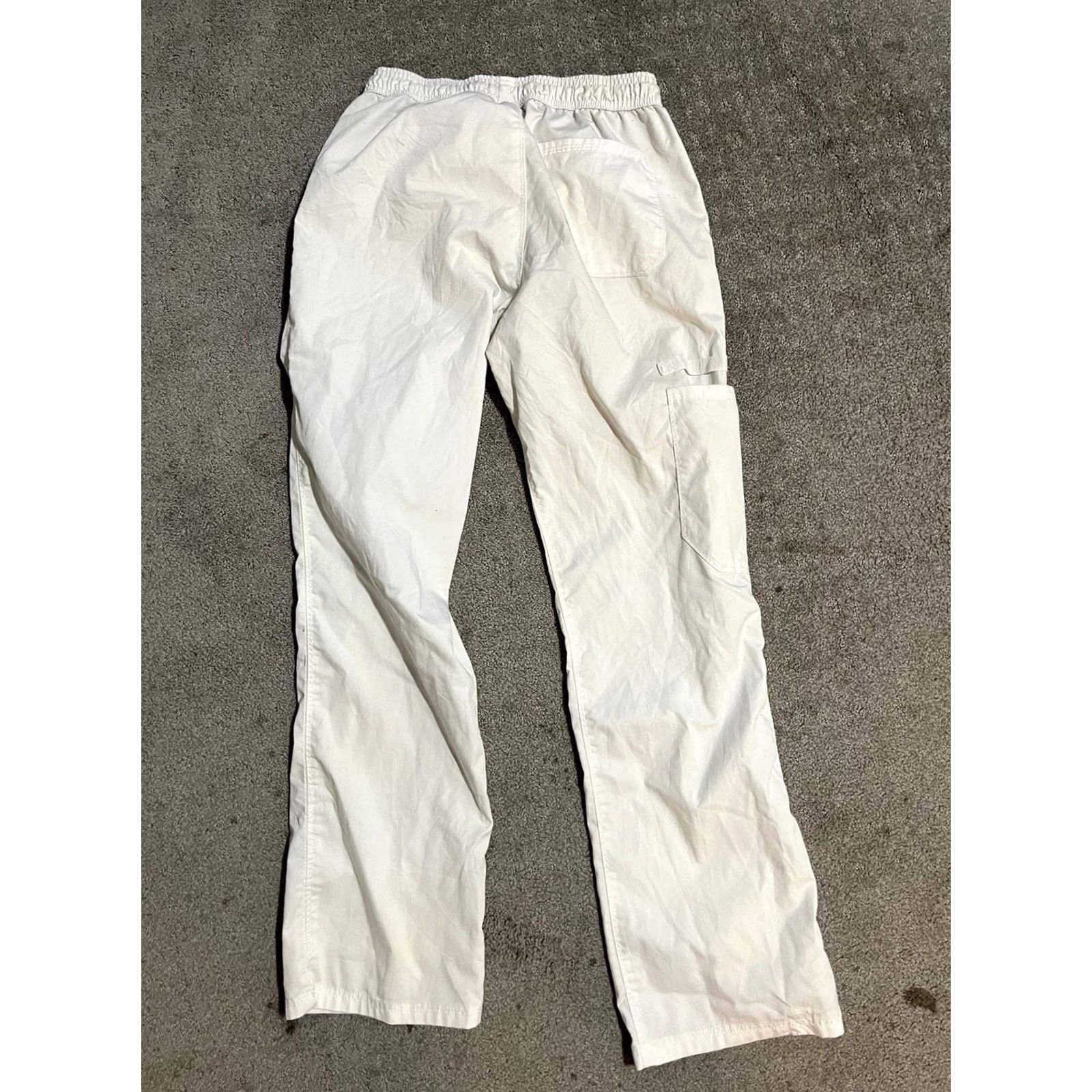 Dickies Dickies EDS Women's Signature Scrubs Ivory Elastic Waist Pull-On Size XS Women Scrubs Ivory Dickies EDS Signature Size 26" / US 2 / IT 38 - 3 Thumbnail