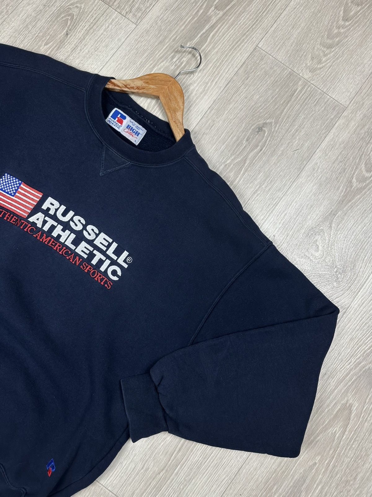 Russell Athletic USA Russel Athletic Long Sleeve Crew Neck Sweatshirt Size US L / EU 52-54 / 3 - 2 Thumbnail