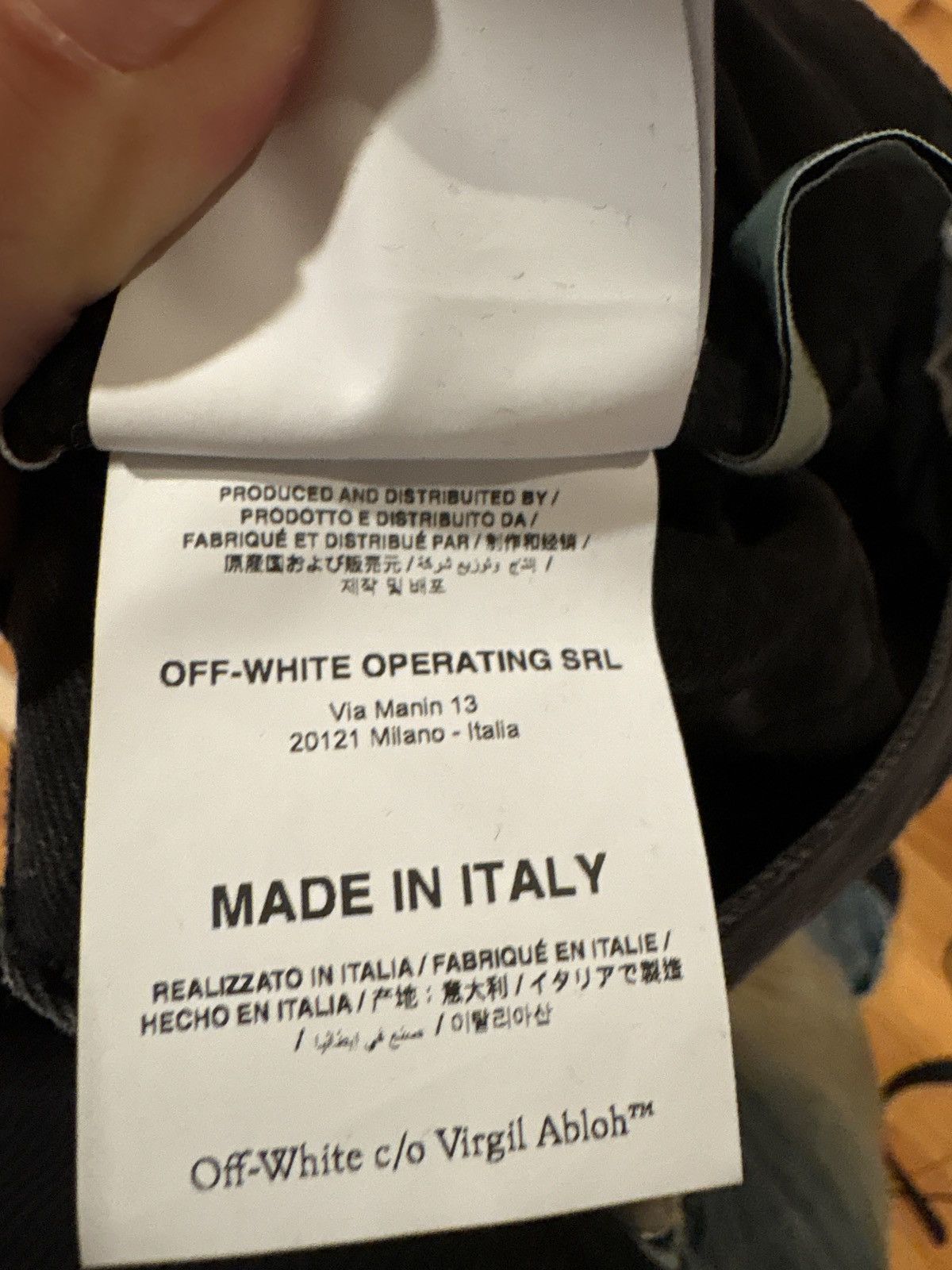 Off-White Black Off White Abloh Jeans Size US 30 / EU 46 - 9 Thumbnail