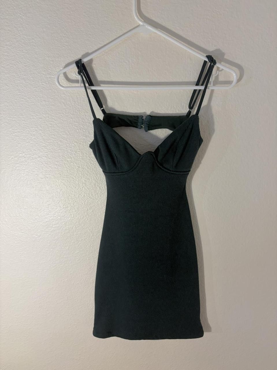 PRINCESS POLLY lucy in the sky green mini dress Size XS / US 0-2 / IT 36-38 - 1 Thumbnail