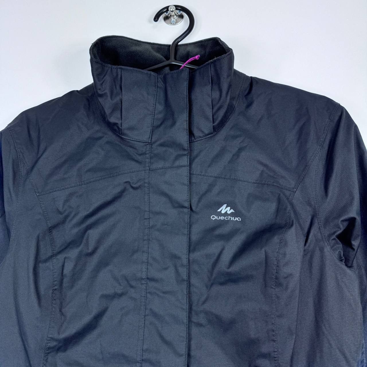 Other Quechua Decathlon Women’s Waterproof Jacket Black Hiking XS Size XS / US 0-2 / IT 36-38 - 2 Thumbnail
