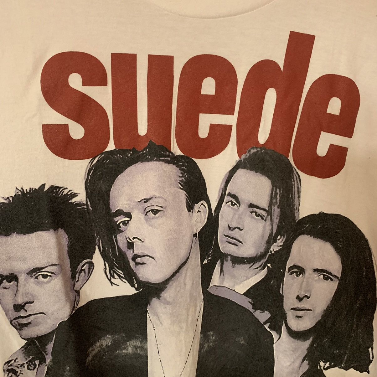 Band Tees Suede Band Britpop Metal Mickey Size US XL / EU 56 / 4 - 8 Thumbnail