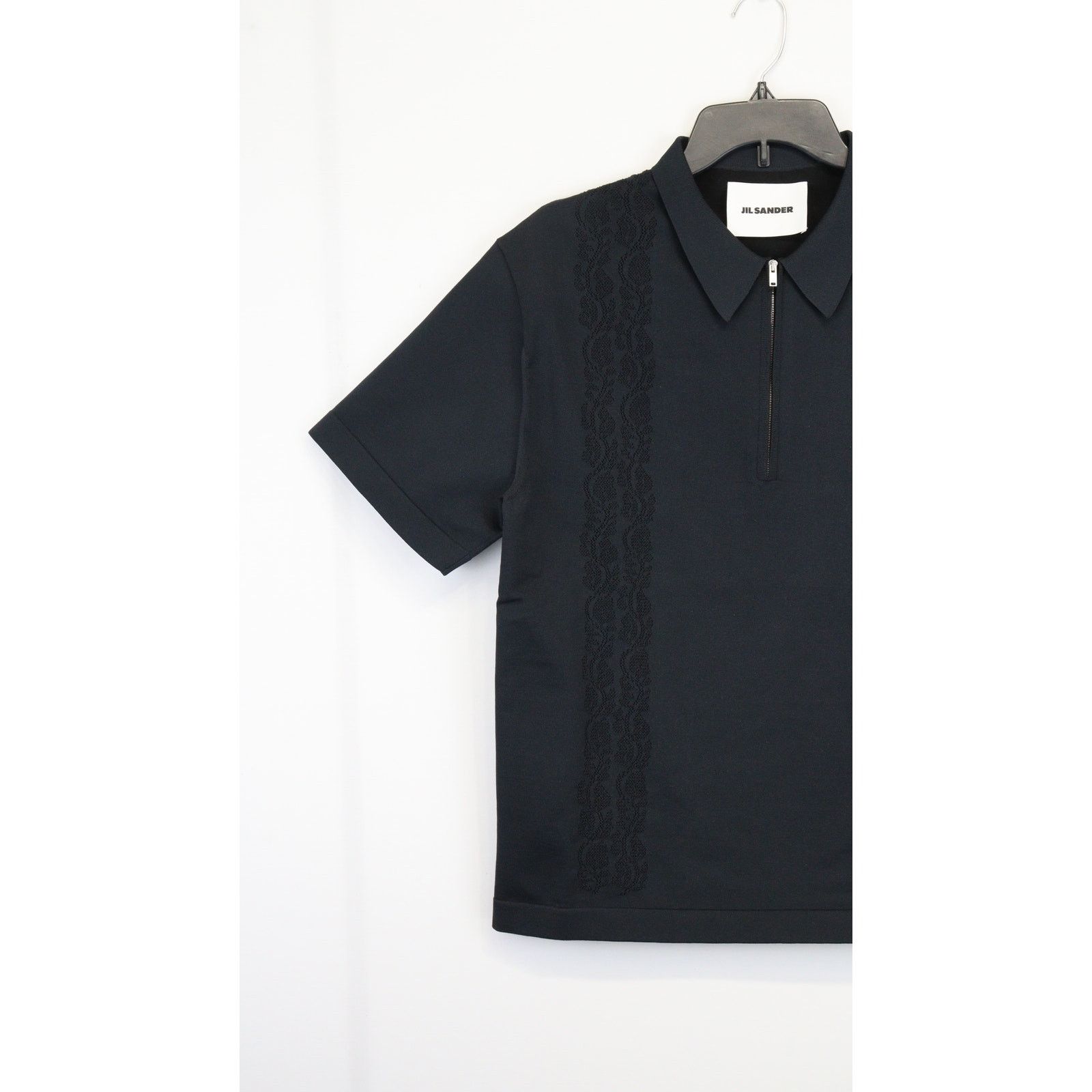 Jil Sander o1rshd1 Angel Yarn + Whirl 18 T-Shirt in Black Size US M / EU 48-50 / 2 - 4 Thumbnail
