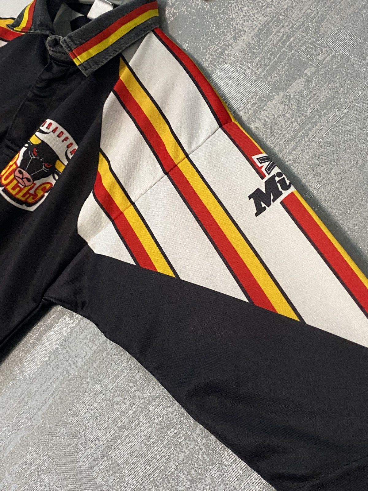 Vintage Bradford Bulls Mitre Rugby Jersey 1997 Paul #1 Match Worn Size US M / EU 48-50 / 2 - 3 Thumbnail