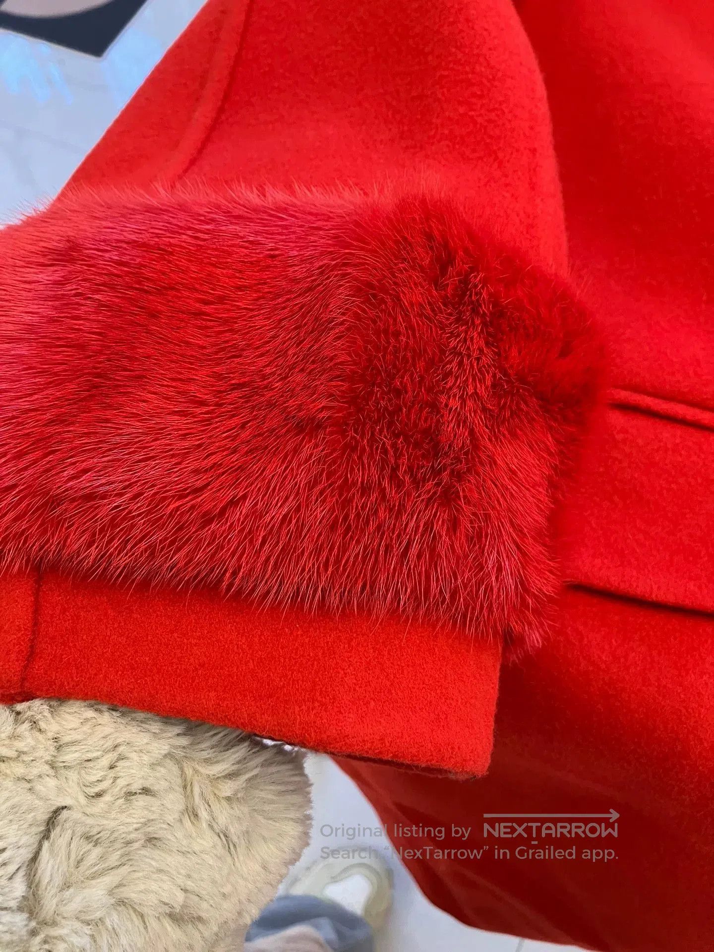 Ermanno Scervino Ermanno Scervino Red Wool Coat. Size M / US 6-8 / IT 42-44 - 6 Thumbnail
