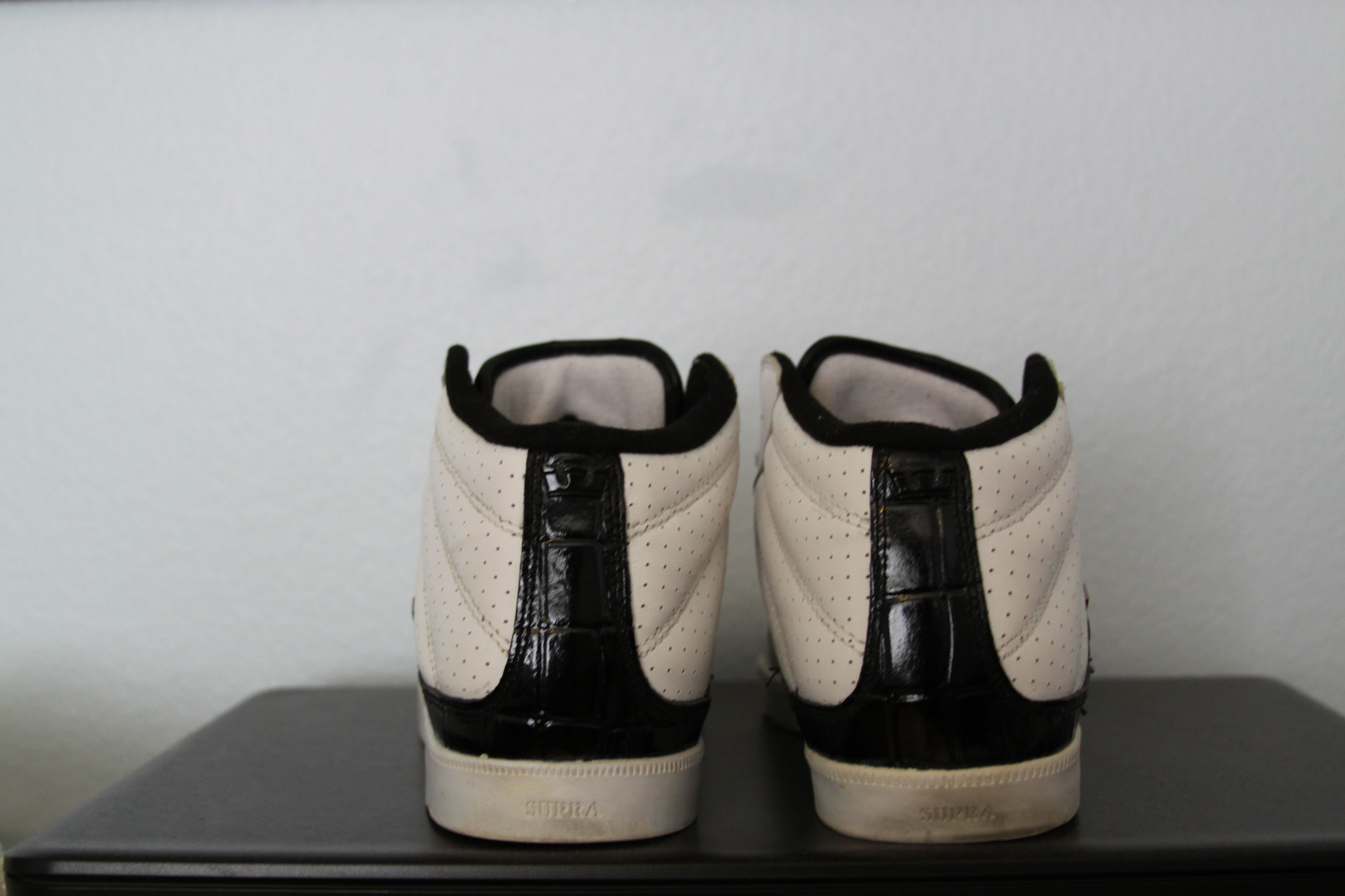 Supra Supra Indy in White/Black - Size 8 Size US 8 / EU 41 - 3 Thumbnail