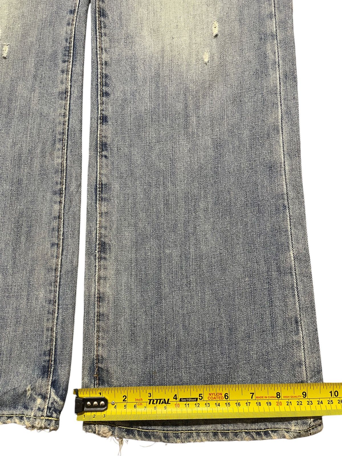 Abercrombie & Fitch Vintage Abercrombie & Fitch Blue Faded Wash Baggy Wide Leg Size US 32 / EU 48 - 18 Thumbnail