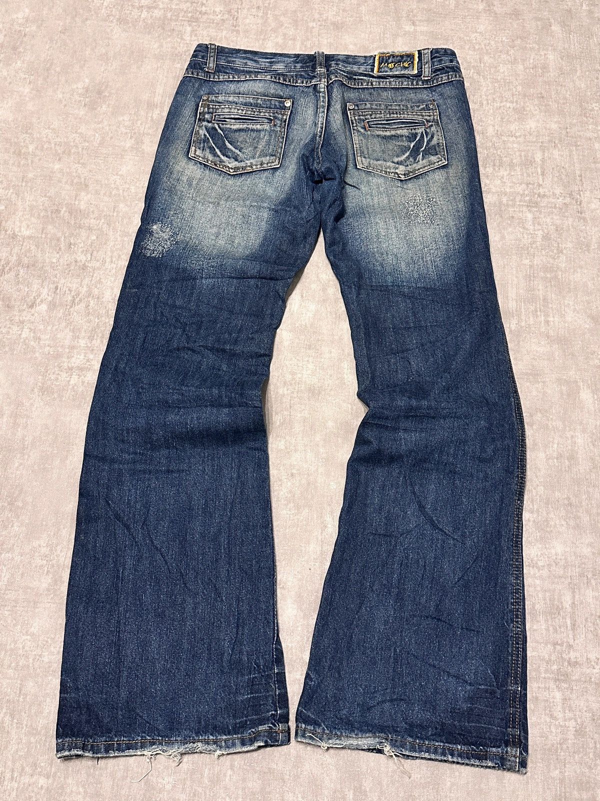 Hysteric Glamour × If Six Was Nine × Le Grande Bleu (L.G.B.) Vintage Y2K Opium LGB IfSixWasNine style Denim Jeans Size US 30 / EU 46 - 2 Thumbnail