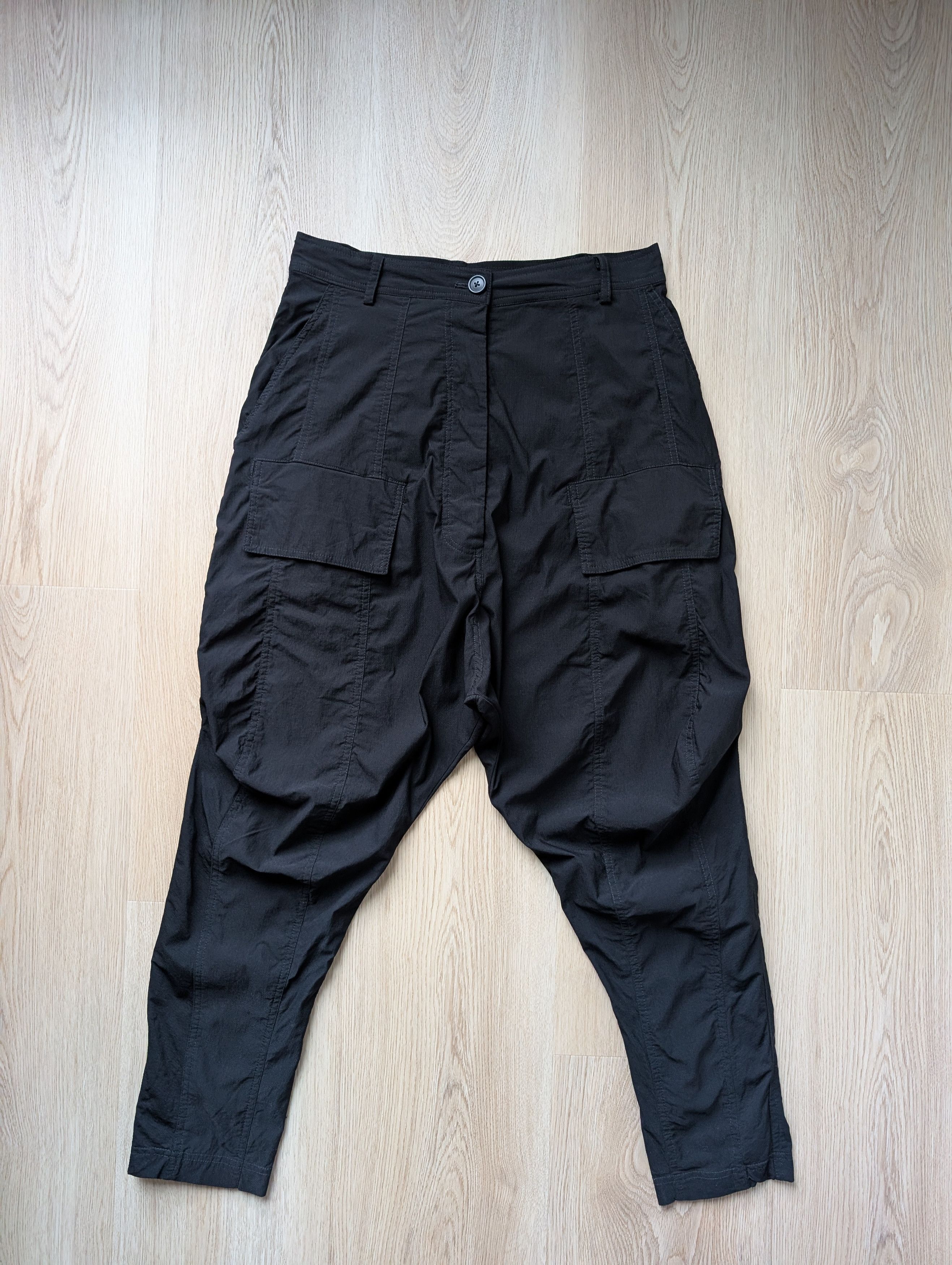 Rundholz Rundholz Black Label Cargo Pockets Wide Leg Harem Pants Size 30" / US 8 / IT 44 - 1 Thumbnail