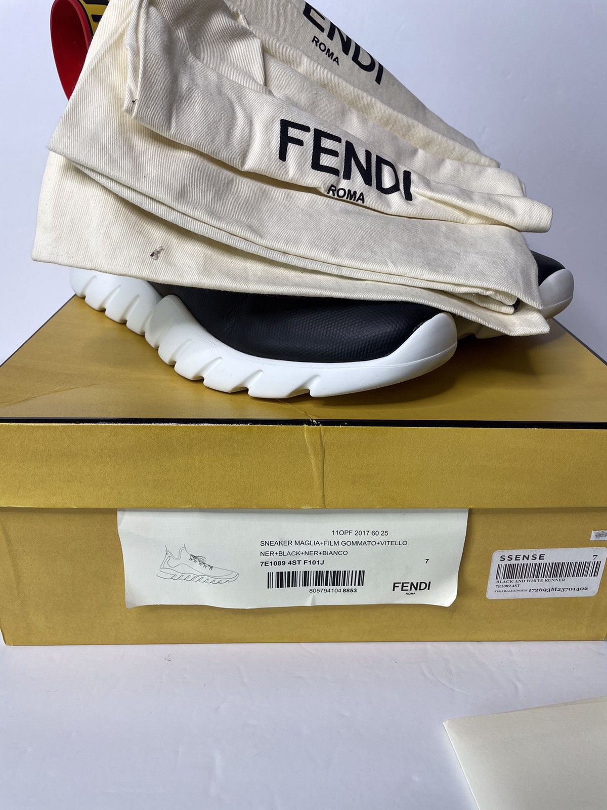 Fendi Fendi Sneakers Size US 7 / EU 40 - 11 Thumbnail