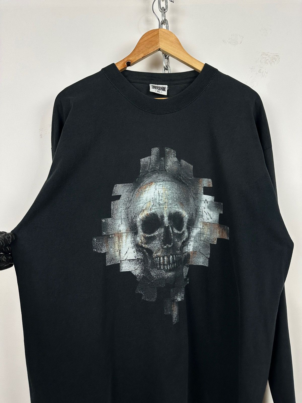 Thunderdome 1998 Vintage Thunderdome Gabber Band Long Sleeve T-Shirt Size US XL / EU 56 / 4 - 7 Thumbnail