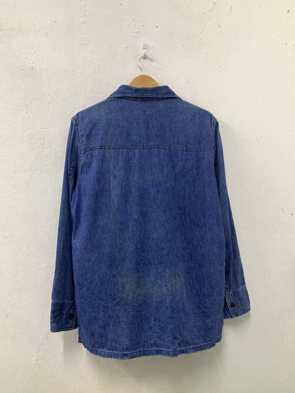 Blue Blue Japan Vintage Blue Blue Pullover Denim Size US M / EU 48-50 / 2 - 2 Thumbnail