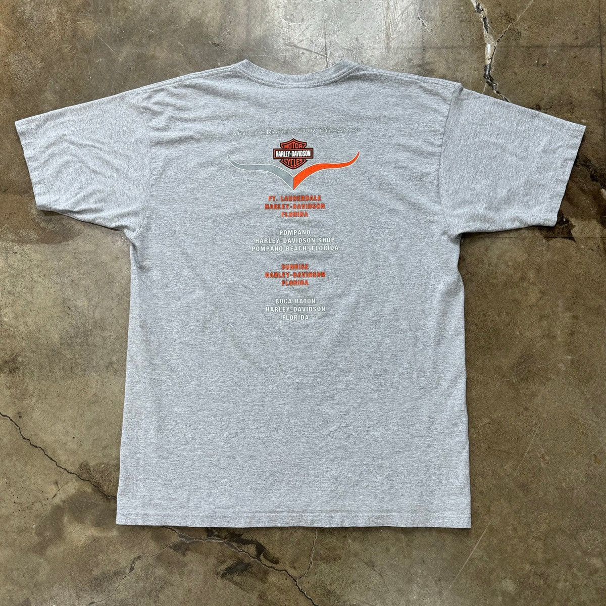Harley Davidson × Vintage Vintage Harley Davidson Accelerate Your Dreams Tee XL Size US XL / EU 56 / 4 - 5 Thumbnail