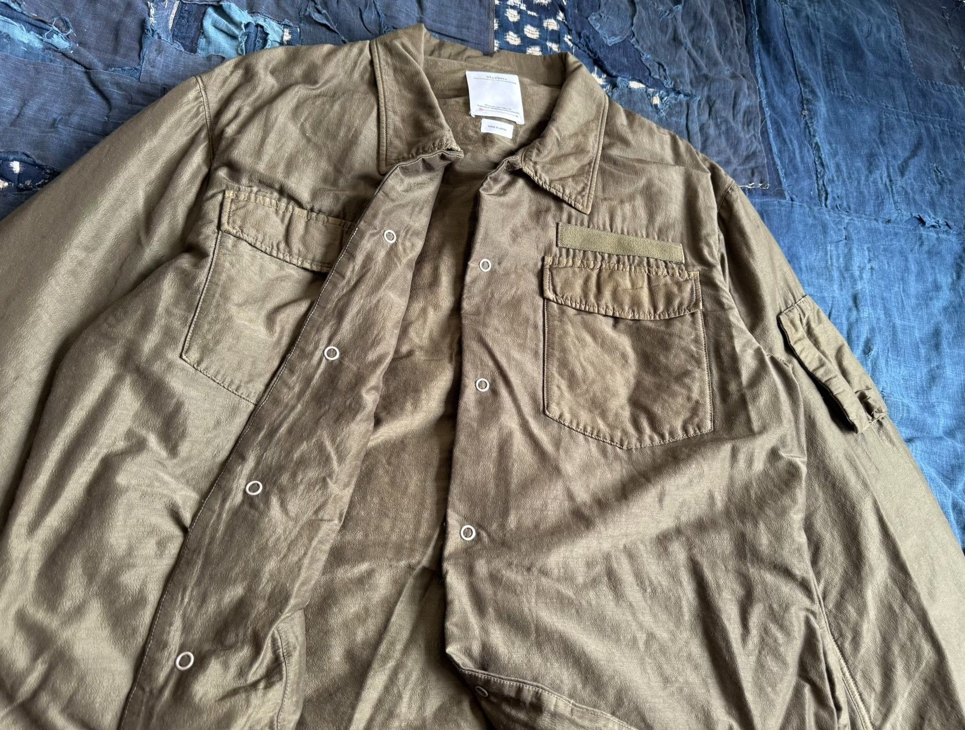 Visvim VISVIM 23AW Heli Crew Down Shirt JKT Size US XL / EU 56 / 4 - 7 Thumbnail