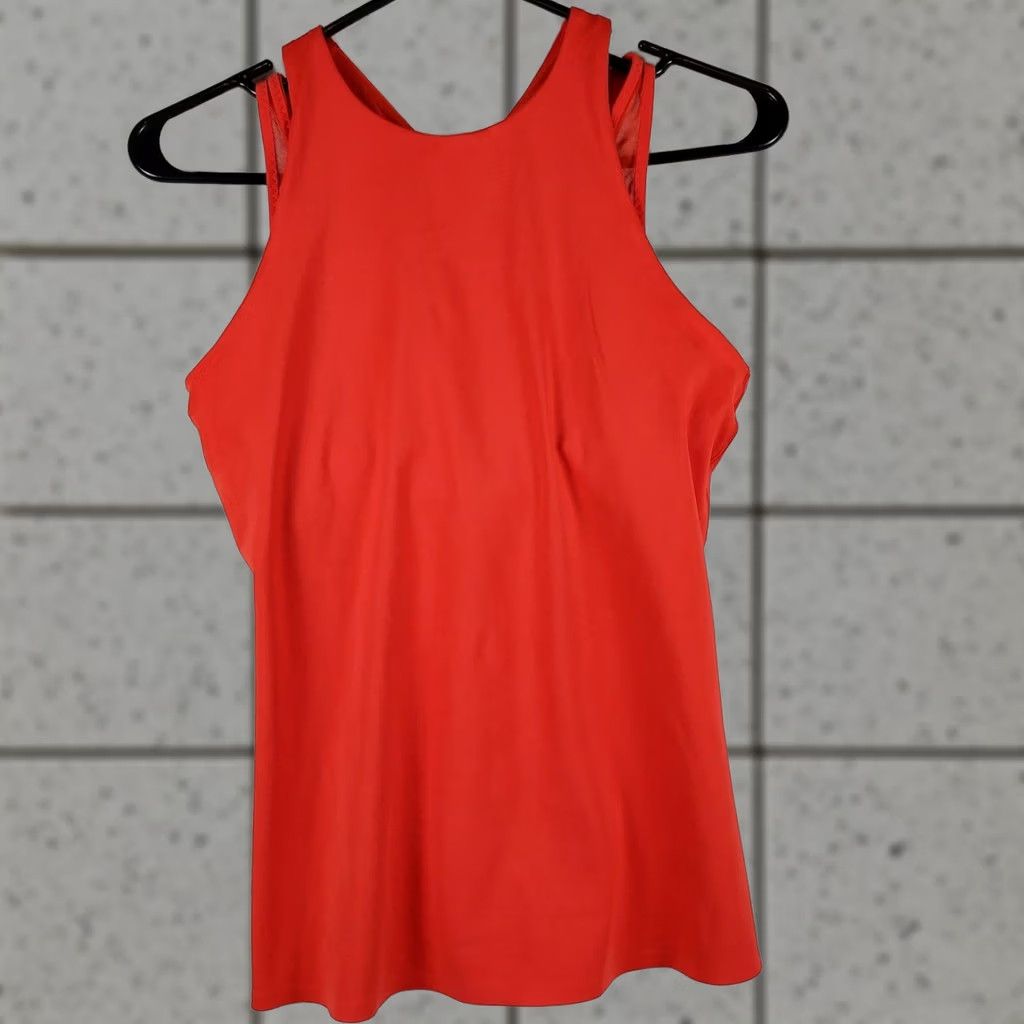 Athleta Athleta Tank Top Women XS Red Racerback Built-In Bra Pullover Athletic Shirt Sleeveless Workout Top Fitted Lightweight Breathable Gym Yoga Running Size XS / US 0-2 / IT 36-38 - 1 Thumbnail