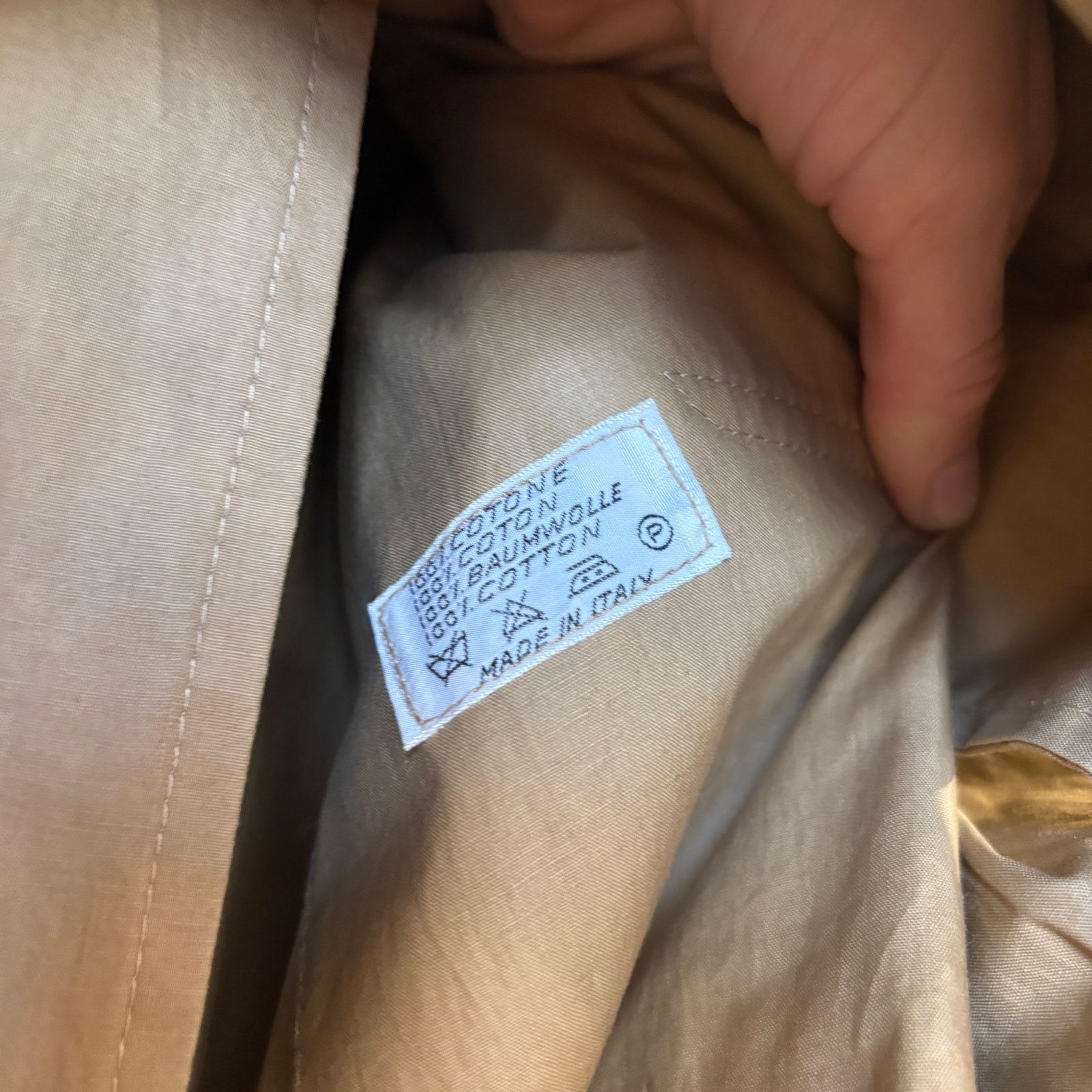 Herno Herno Italy Belted Classic Cotton Trench Over Coat Men's L Size US L / EU 52-54 / 3 - 9 Thumbnail