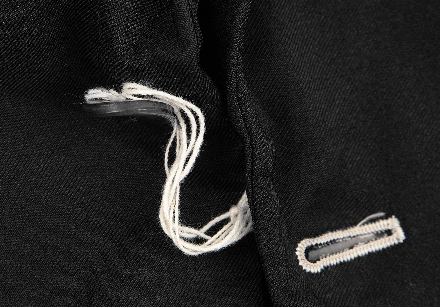 Comme des Garcons Homme Plus Stretch Nylon Jacket in Black, Size S Size US S / EU 44-46 / 1 - 10 Thumbnail