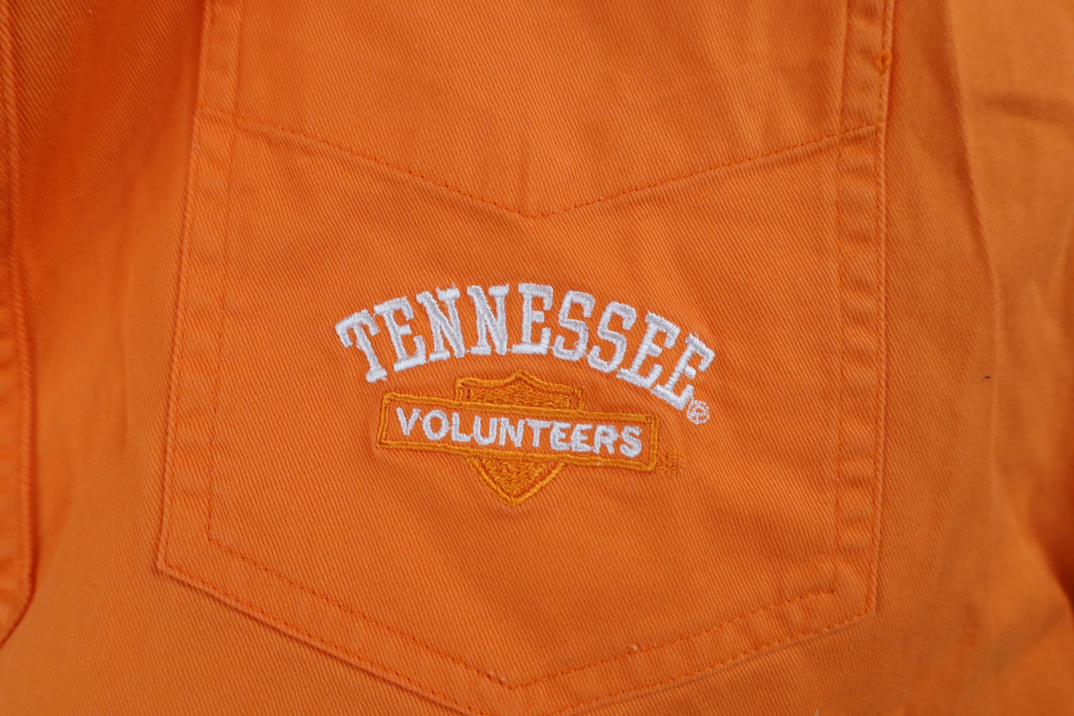 Vintage Vintage 90s University of Tennessee Collared Button Shirt Size US XXL / EU 58 / 5 - 6 Thumbnail