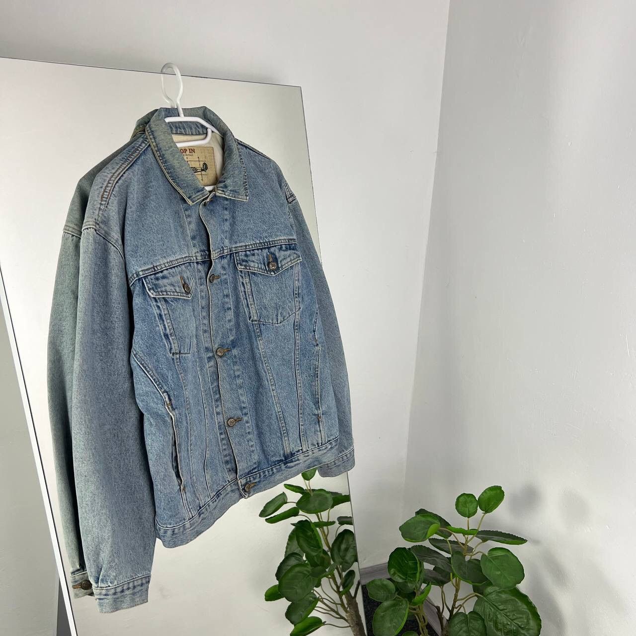 Vintage 90s Denim Vintage Jacket Made in Italy Size US L / EU 52-54 / 3 - 1 Thumbnail