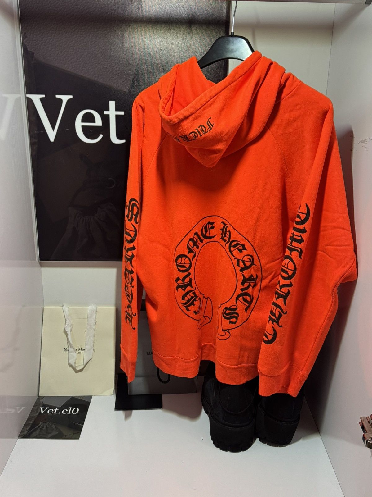 Chrome Hearts ⛔️ Crome hearts orange hoodie Size US L / EU 52-54 / 3 - 1 Thumbnail