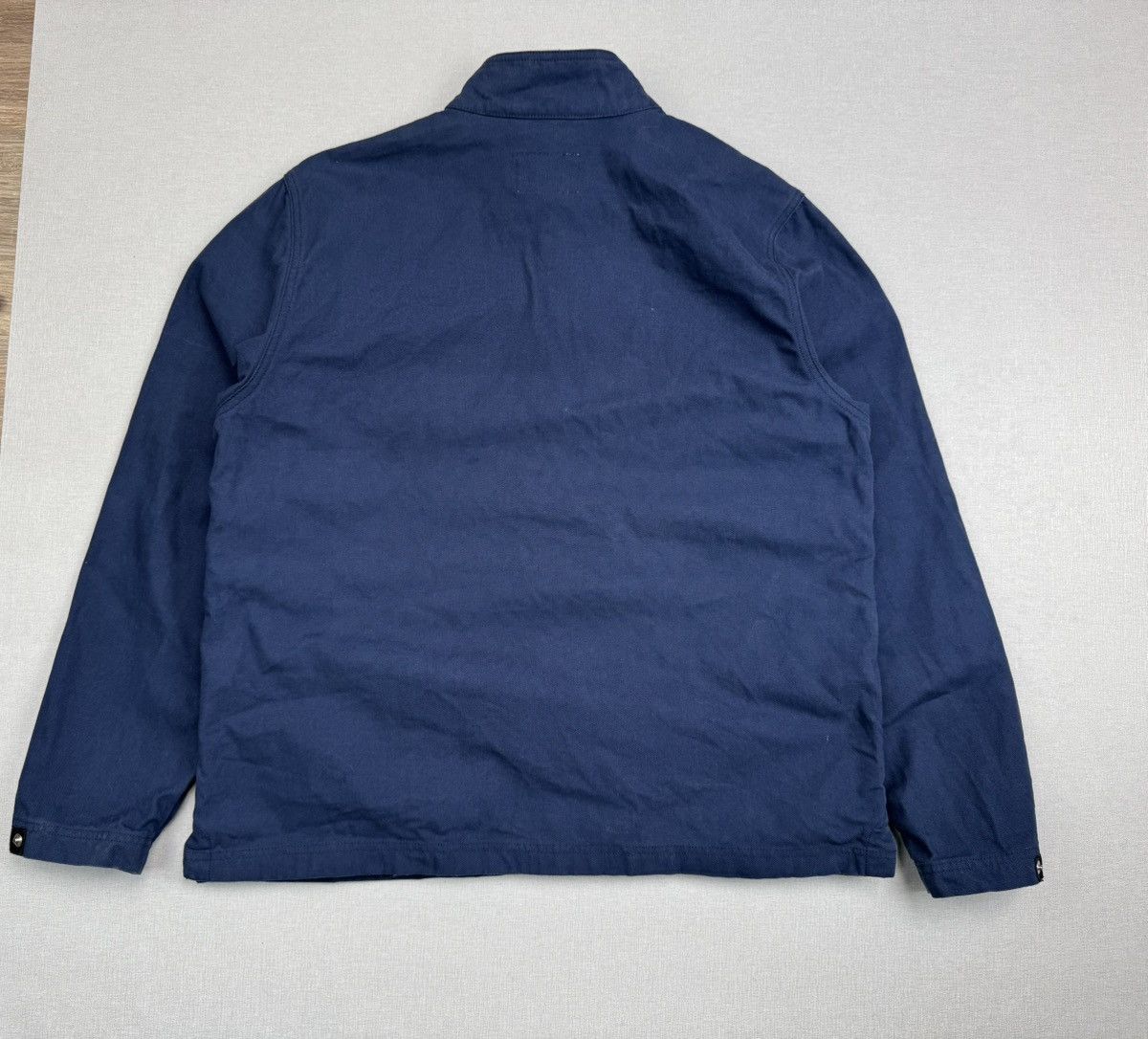 Albam Men’s ALBAM Half Zip Cotton Jacket Made In Portugal size M Size US M / EU 48-50 / 2 - 6 Thumbnail