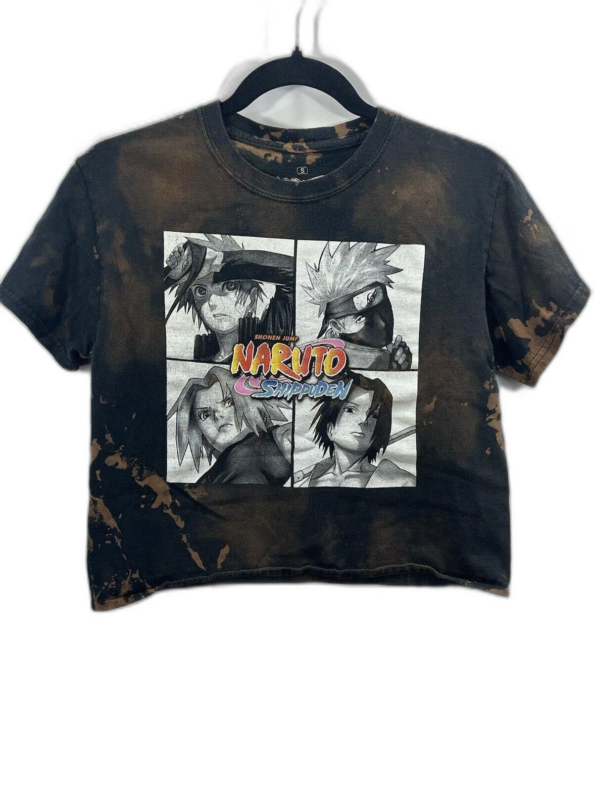 Designer Naruto Shippuden T Shirt Men Black Short Sleeve Anime Tee Size US S / EU 44-46 / 1 - 1 Thumbnail