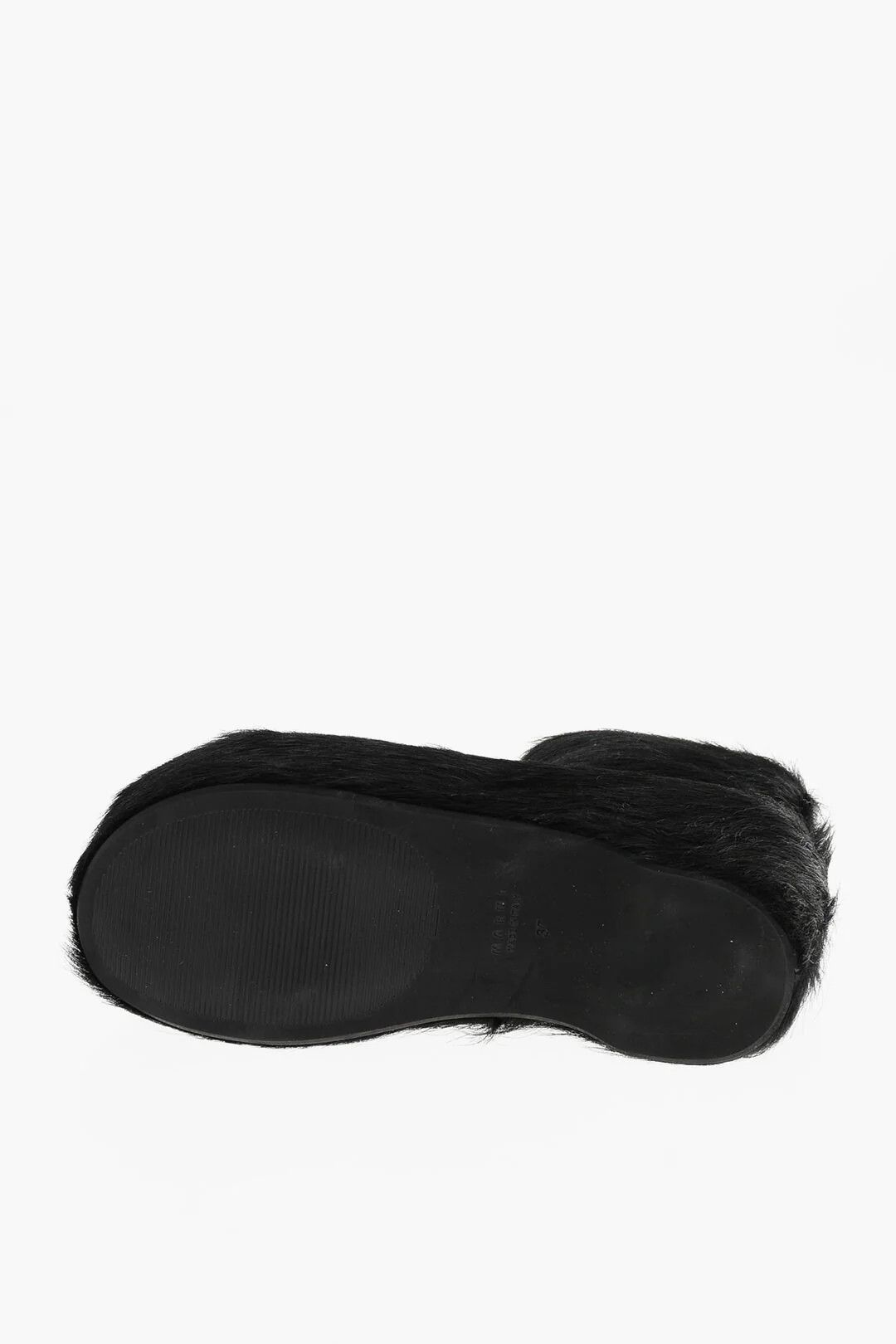 Marni og1mm0326 Fur Ankle Boots in Black Size US 6 / IT 36 - 5 Thumbnail