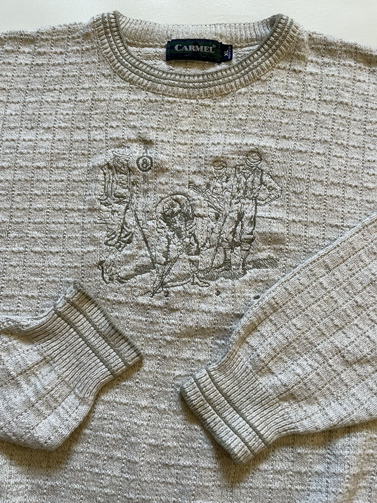 Vintage Vintage golf sweater Size US XL / EU 56 / 4 - 3 Thumbnail