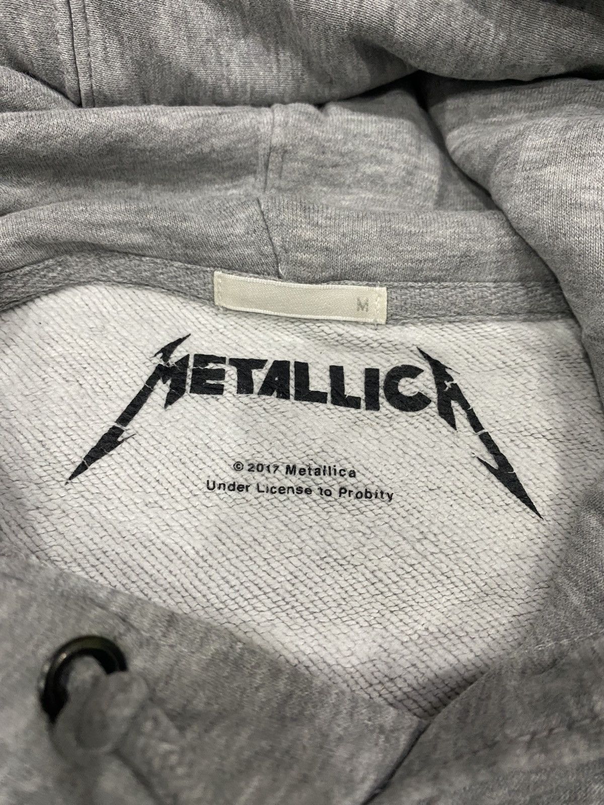 GU × Metallica Rare🔥METALLICA 2017 Hoodie Heather Grey M Size US M / EU 48-50 / 2 - 11 Thumbnail