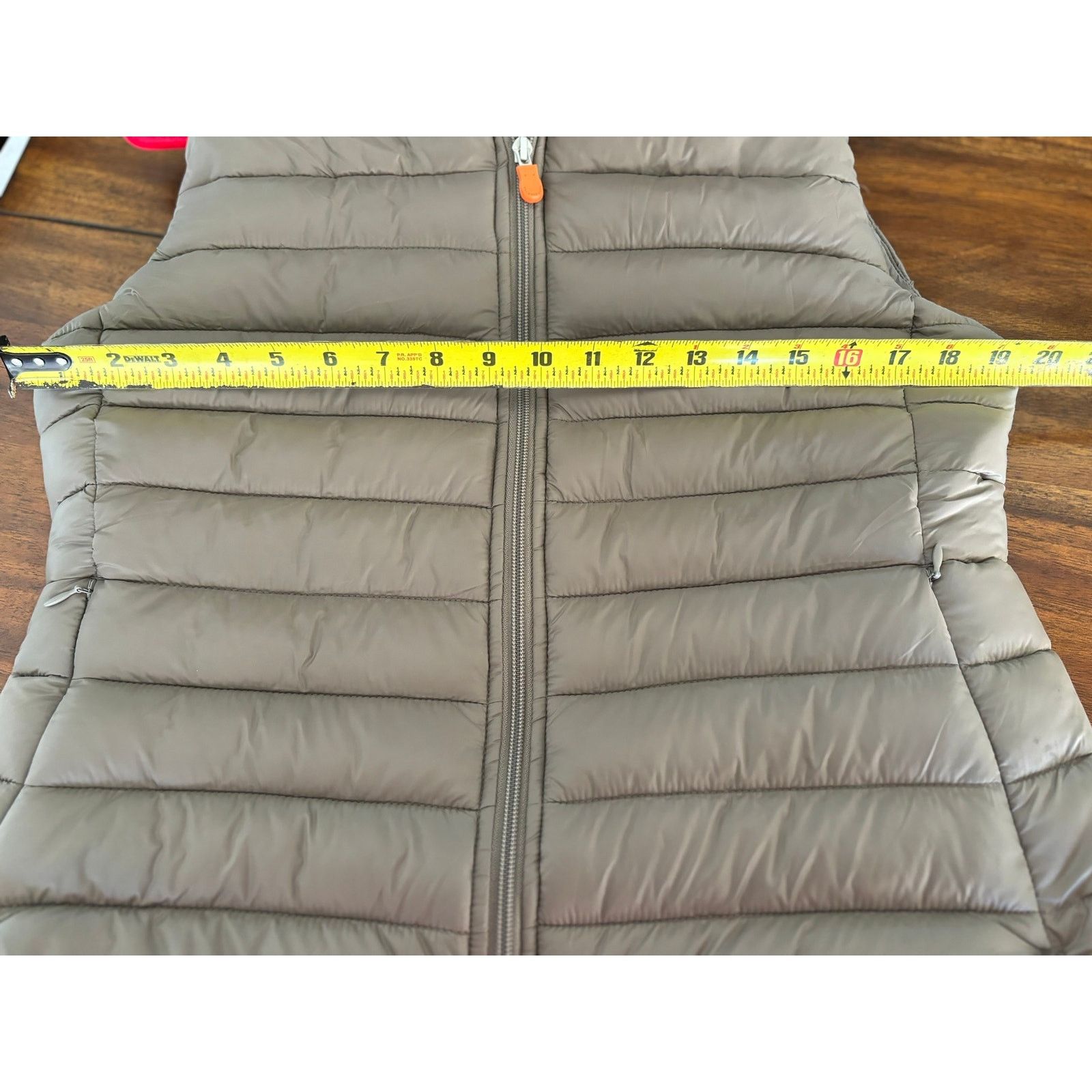 Save The Duck Save the Duck Puffer Fleece Lined Green Vest Size 2/M Size M / US 6-8 / IT 42-44 - 4 Thumbnail