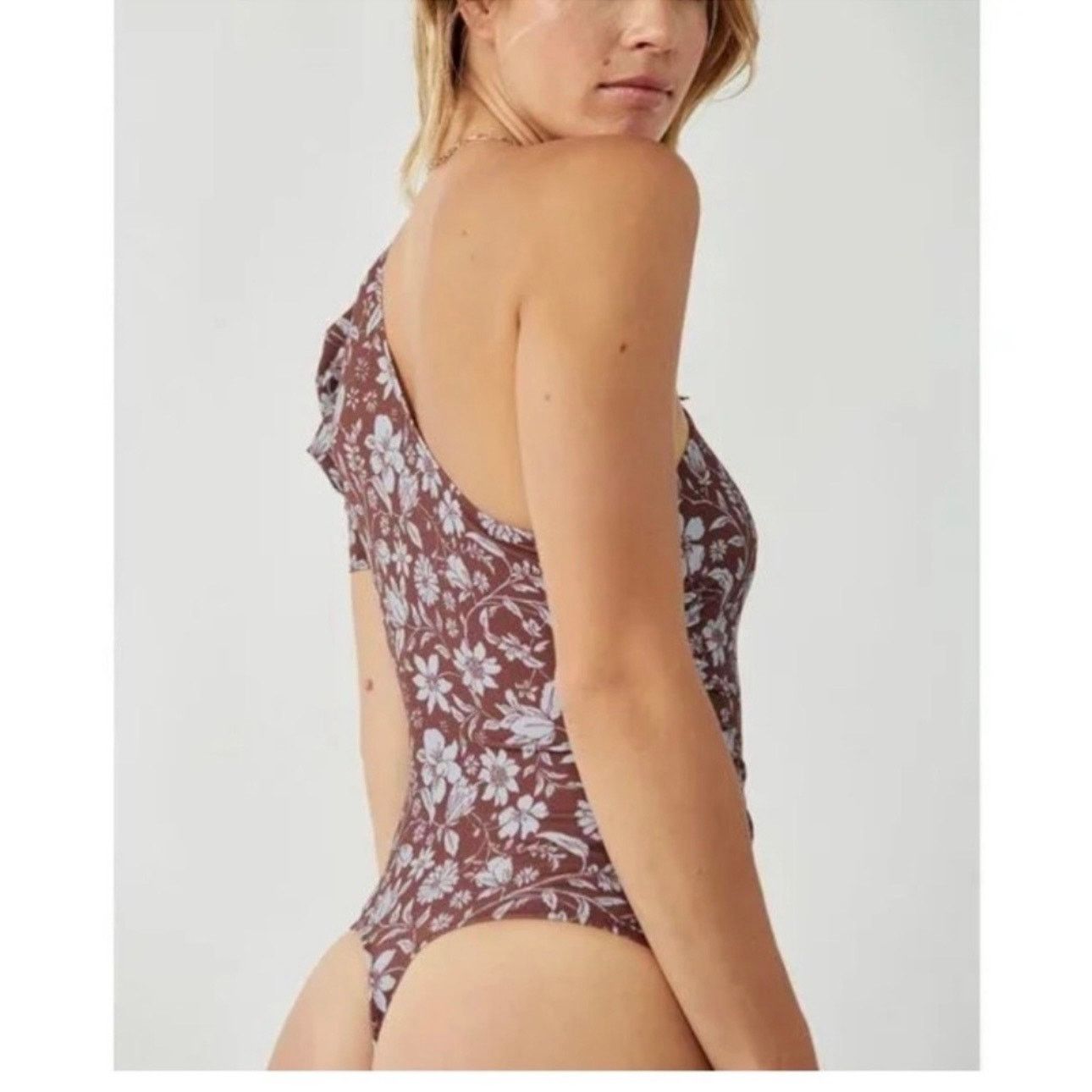 Free People Free People Intimately Somethin Bout You Java Combo Bodysuit Size XS / US 0-2 / IT 36-38 - 9 Thumbnail