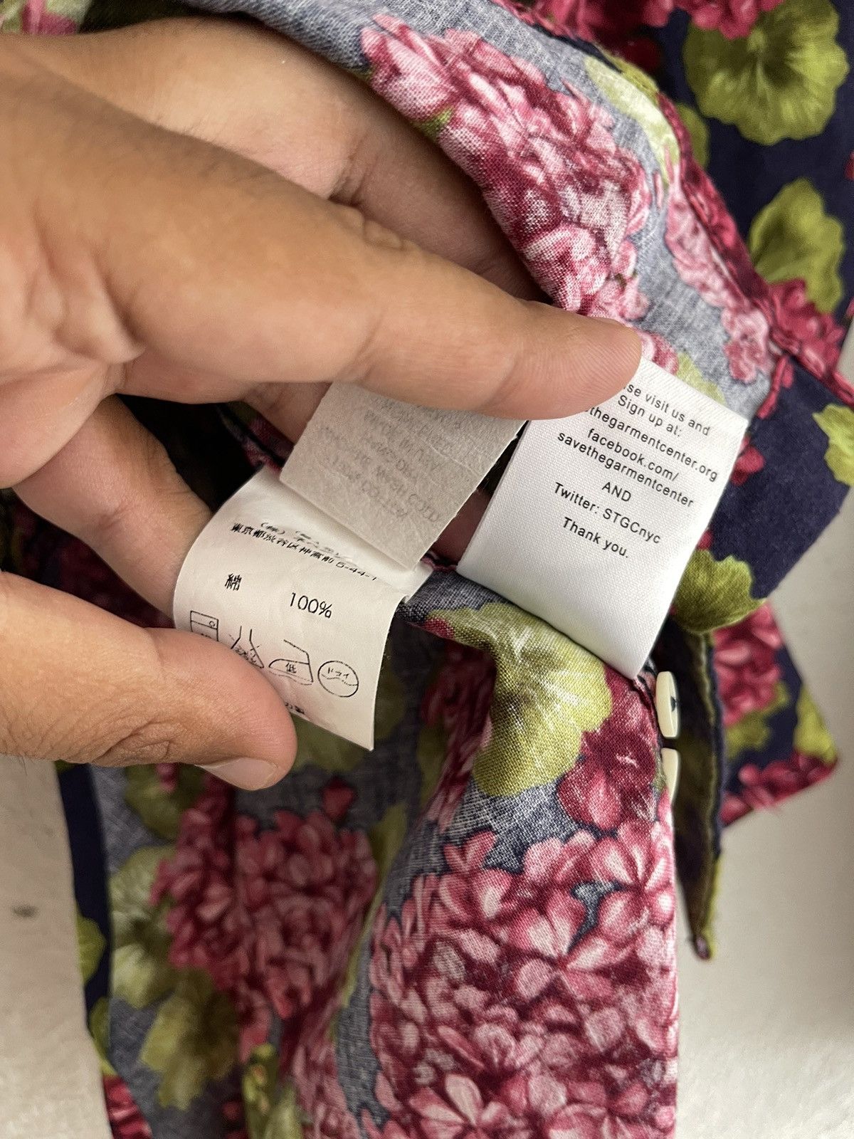 Nepenthes Nepenthes Floral Motive Button Shirts Size US S / EU 44-46 / 1 - 6 Thumbnail